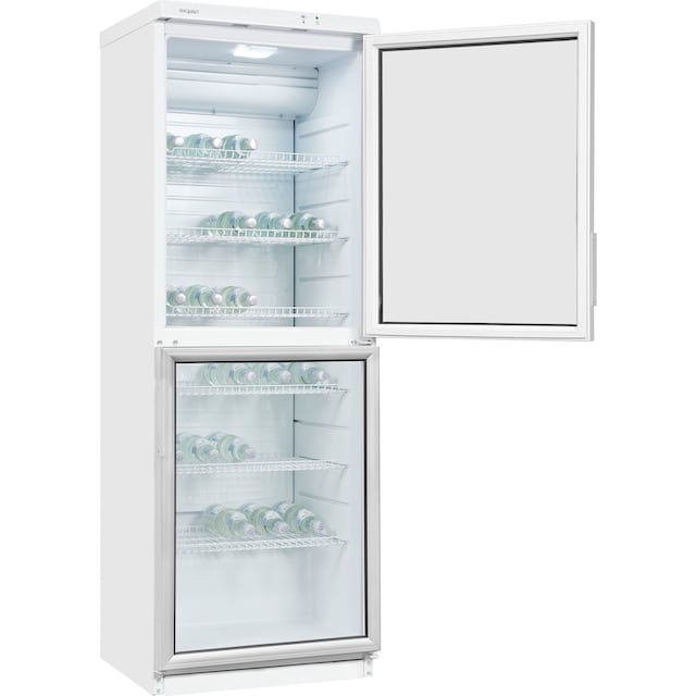 exquisit Getränkekühlschrank »GKS350-2-GT-280D weiss«, GKS350-2-GT-280D  weiss, 173 cm hoch, 60 cm breit mit 3 Jahren XXL Garantie