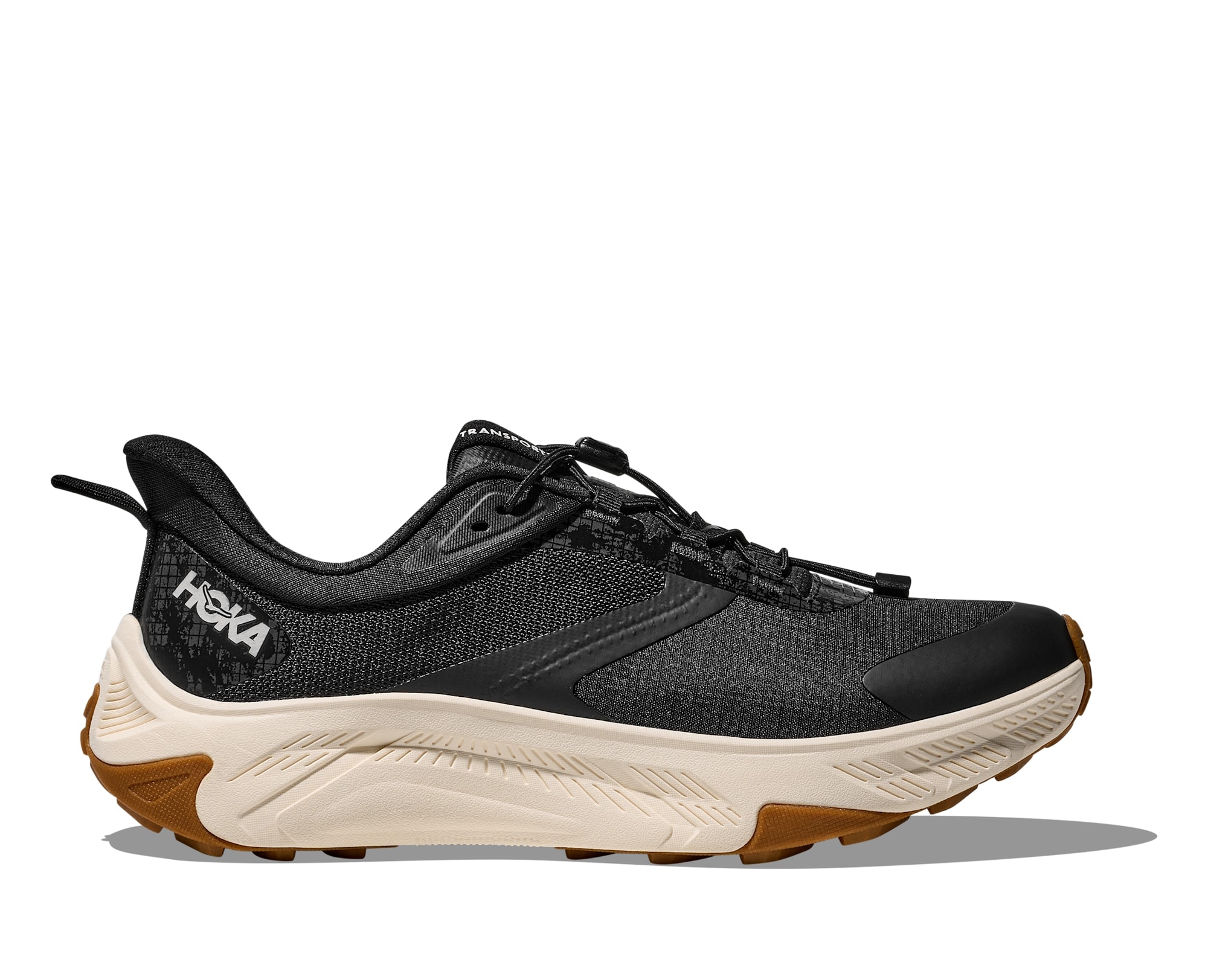 Hoka One One Walkingschuh »Transport 2«  Walkingschuh, atmungsaktives Obermaterial, profilierte Gummilaufsohle