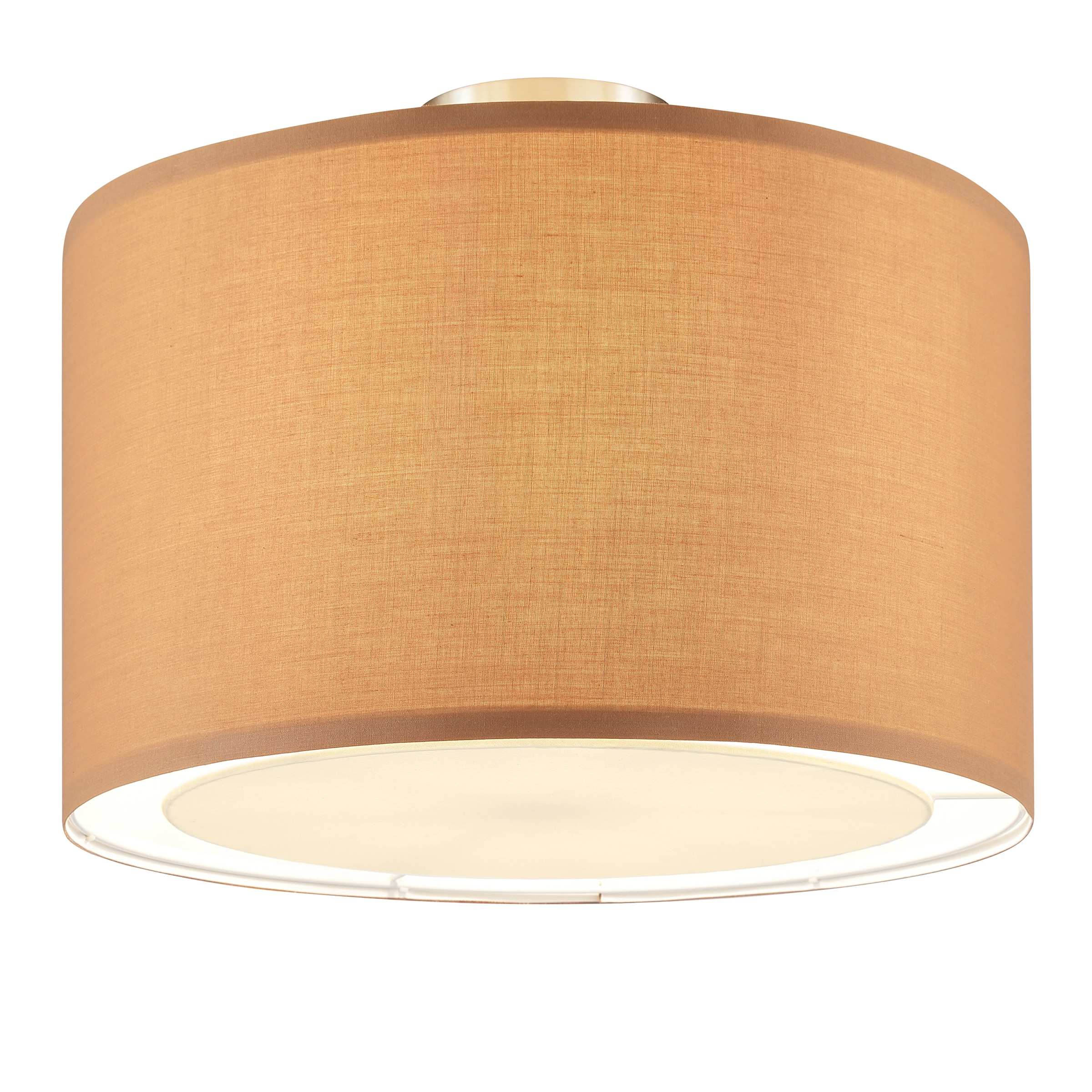 OTTO home Deckenleuchte »Stellan« E27 1 Stk. Deckenlampe mit Stoff - Schirm, Ø 40 cm, Höhe 32 cm