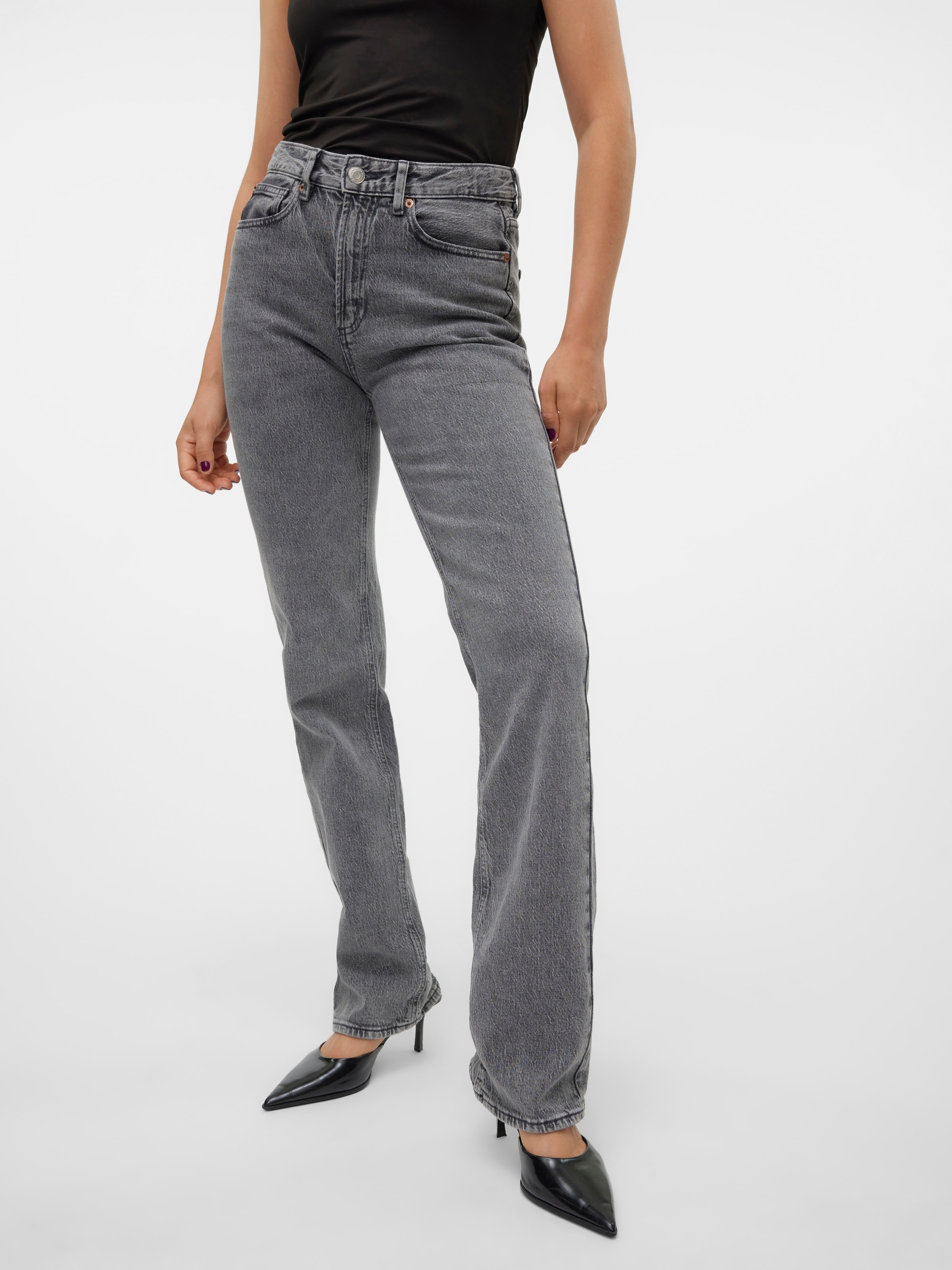 Gerade Jeans »VMTESSA HR STRAIGHT JEANS RA206 GA NOOS«