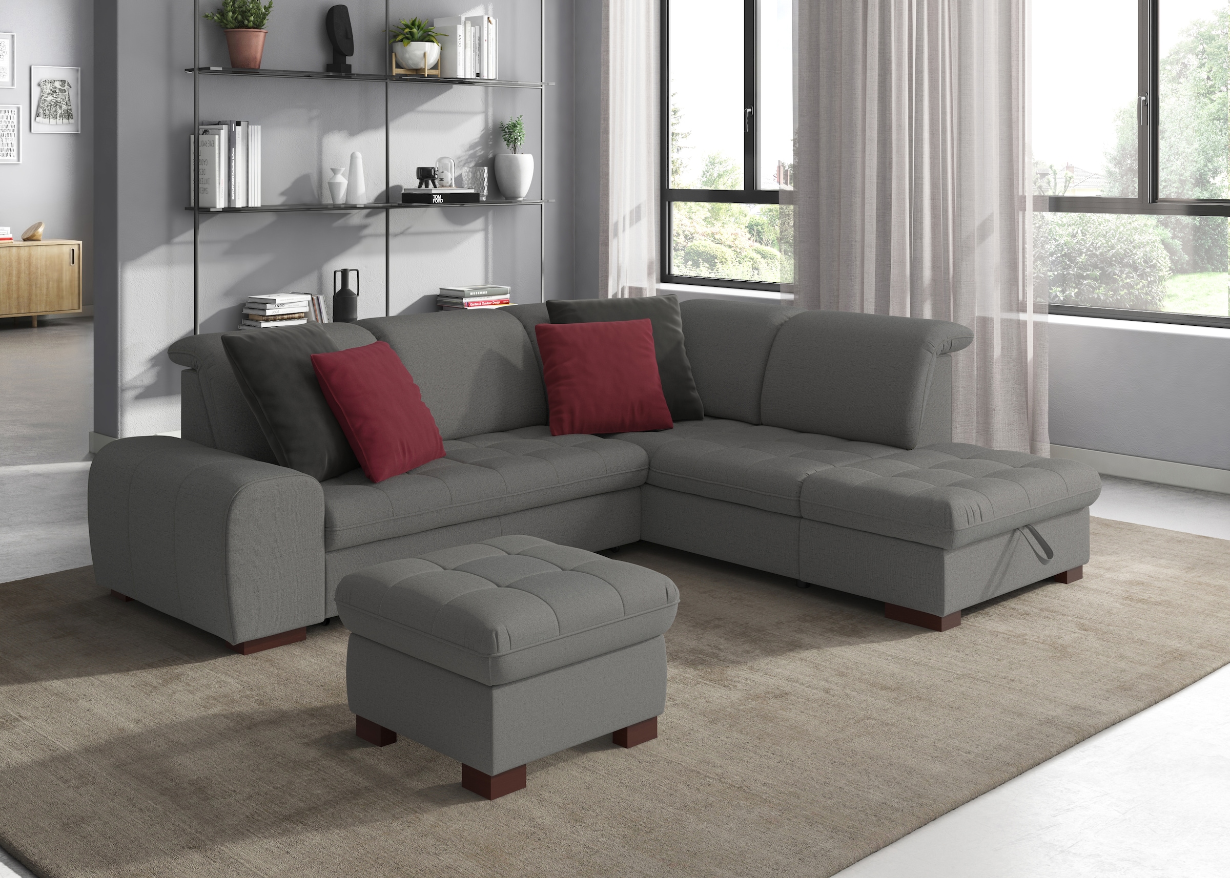 sit&more Hocker »Luxor«, auch erhältlich in dem besonders leicht mit Wasser zu reinigen