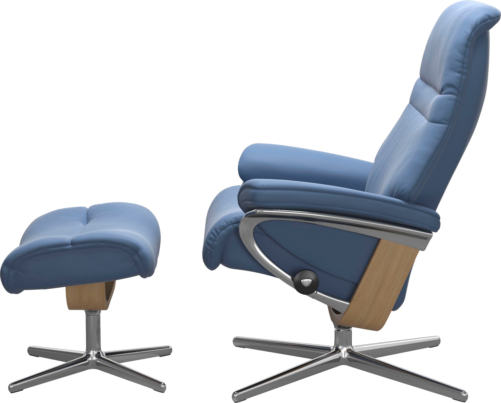 Stressless® Relaxsessel »Sunrise« mit Cross Base, Größe S, M & L, Holzakzent Eiche