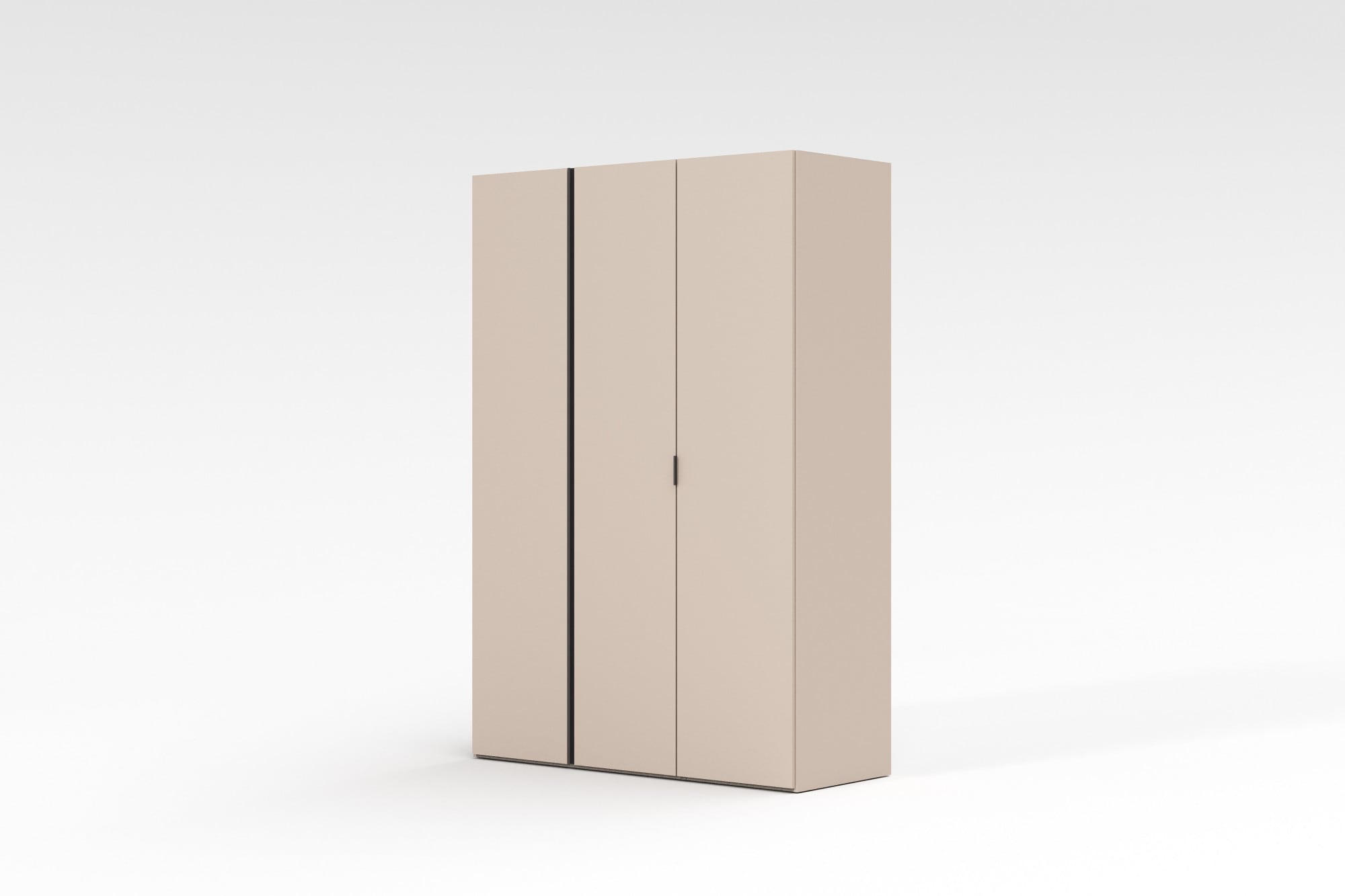 Home affaire Kleiderschrank »RUBINO, Drehtürenschrank,Schlafzimmerschrank mit hochwertigem Alugriff« 1 Stk. tlg. Made in Italy, in Breite wählbar, Basisausführung, Zubehör extra