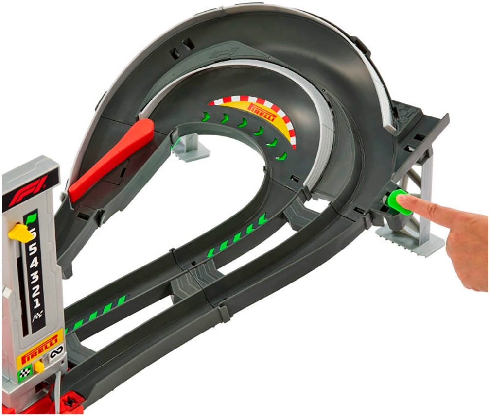 Hot Wheels Autorennbahn »Hot Wheels Racing Formel 1 Grand Prix Rennstrecke«