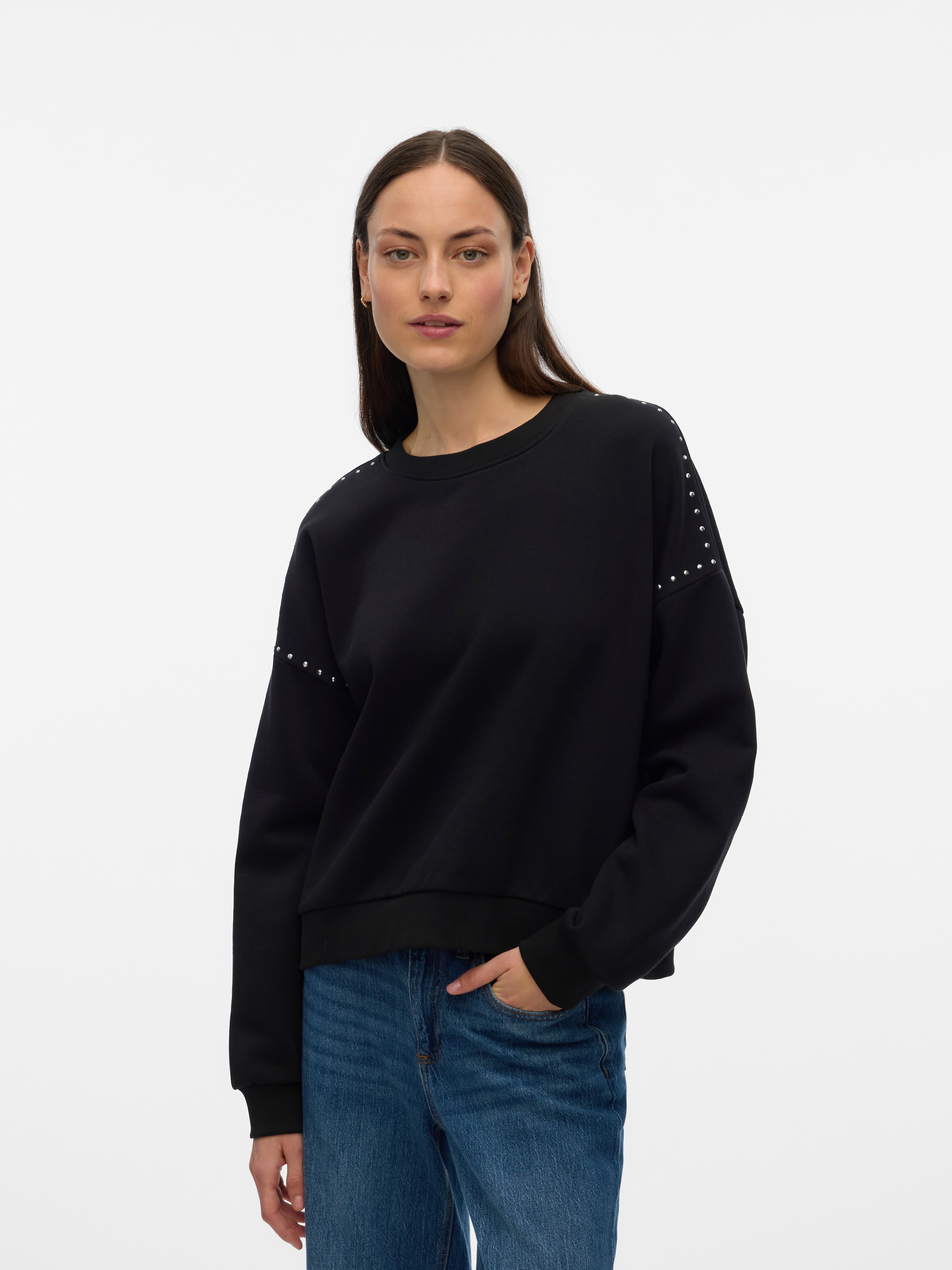 Vero Moda Langarmshirt »VMLOTTE TRINA LS SWEAT BOX GA BF«