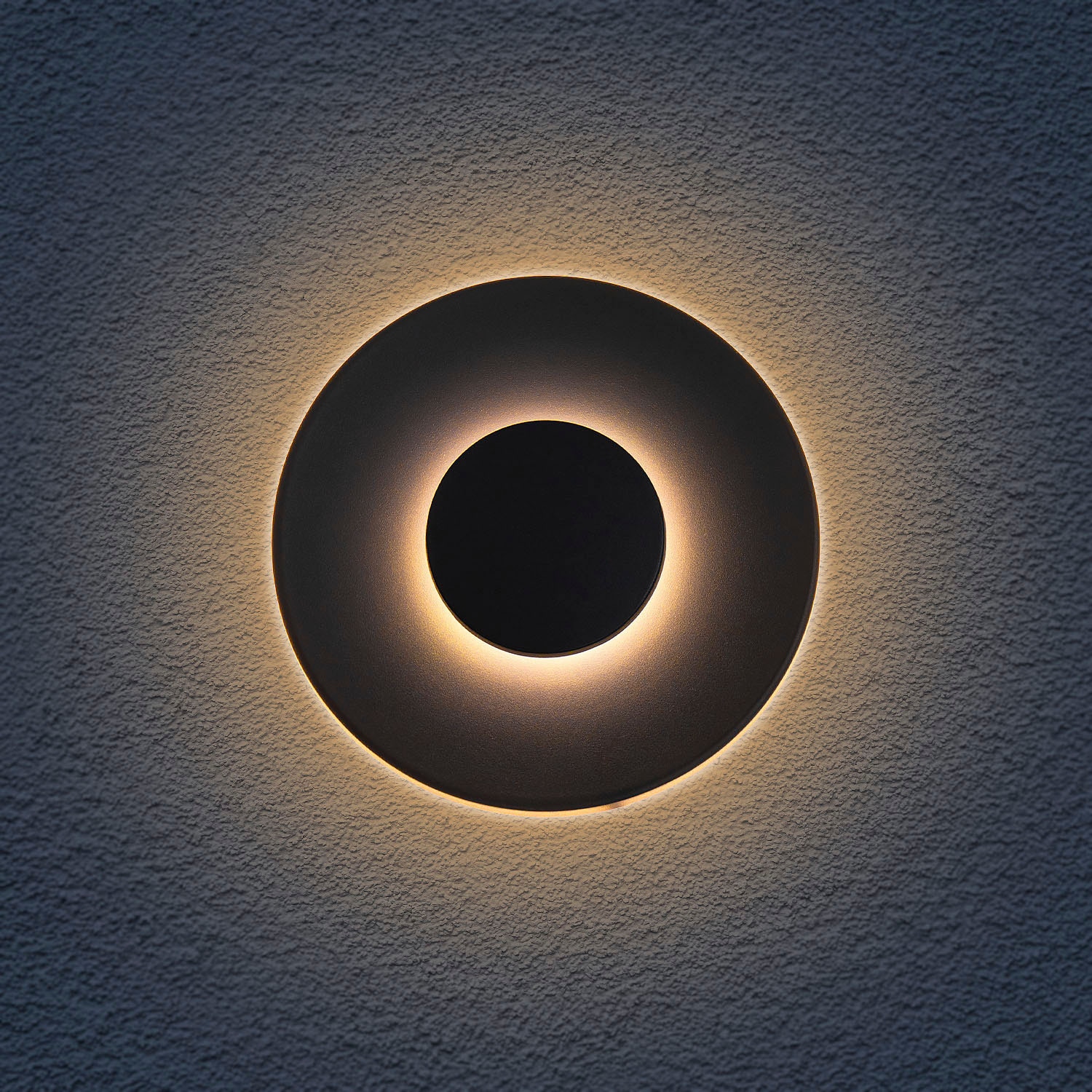 Paco Home Wandleuchte »AURORA«, LED In & Outdoor Aussen 3000K Terrasse Rund IP54 Flur Aluminium