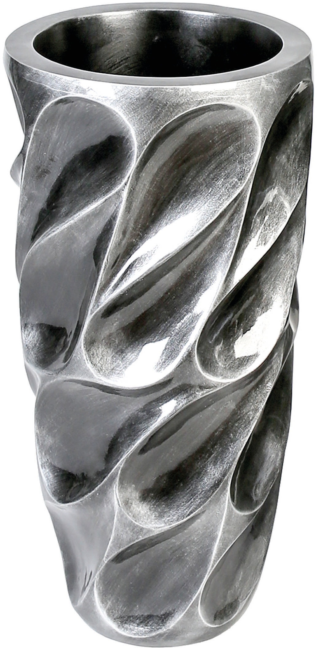 Casablanca by Gilde Übertopf »Drop, antik silber«, (1 St.), dekorativer