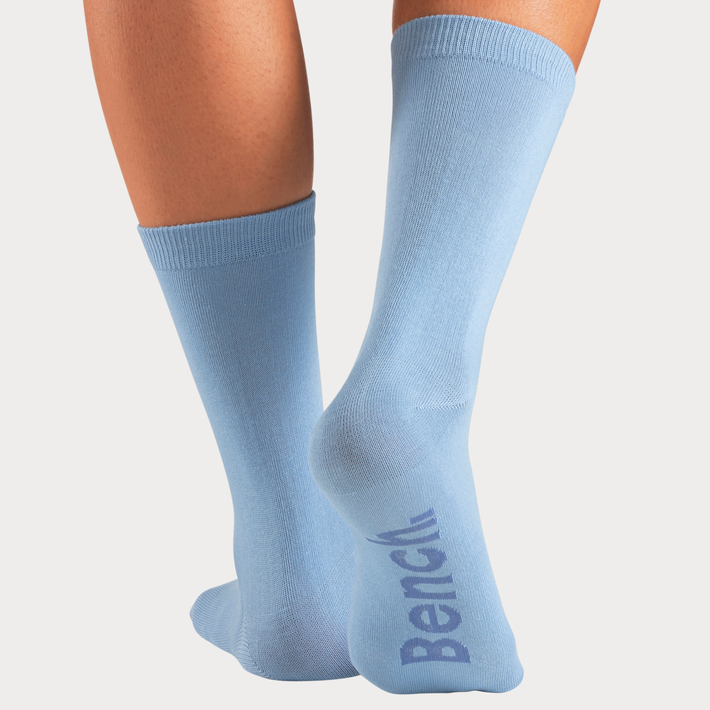 Bench. Socken, (Dose, 4 Paar), mit farbigen Innenbündchen, sortiert in edler Geschenkdose