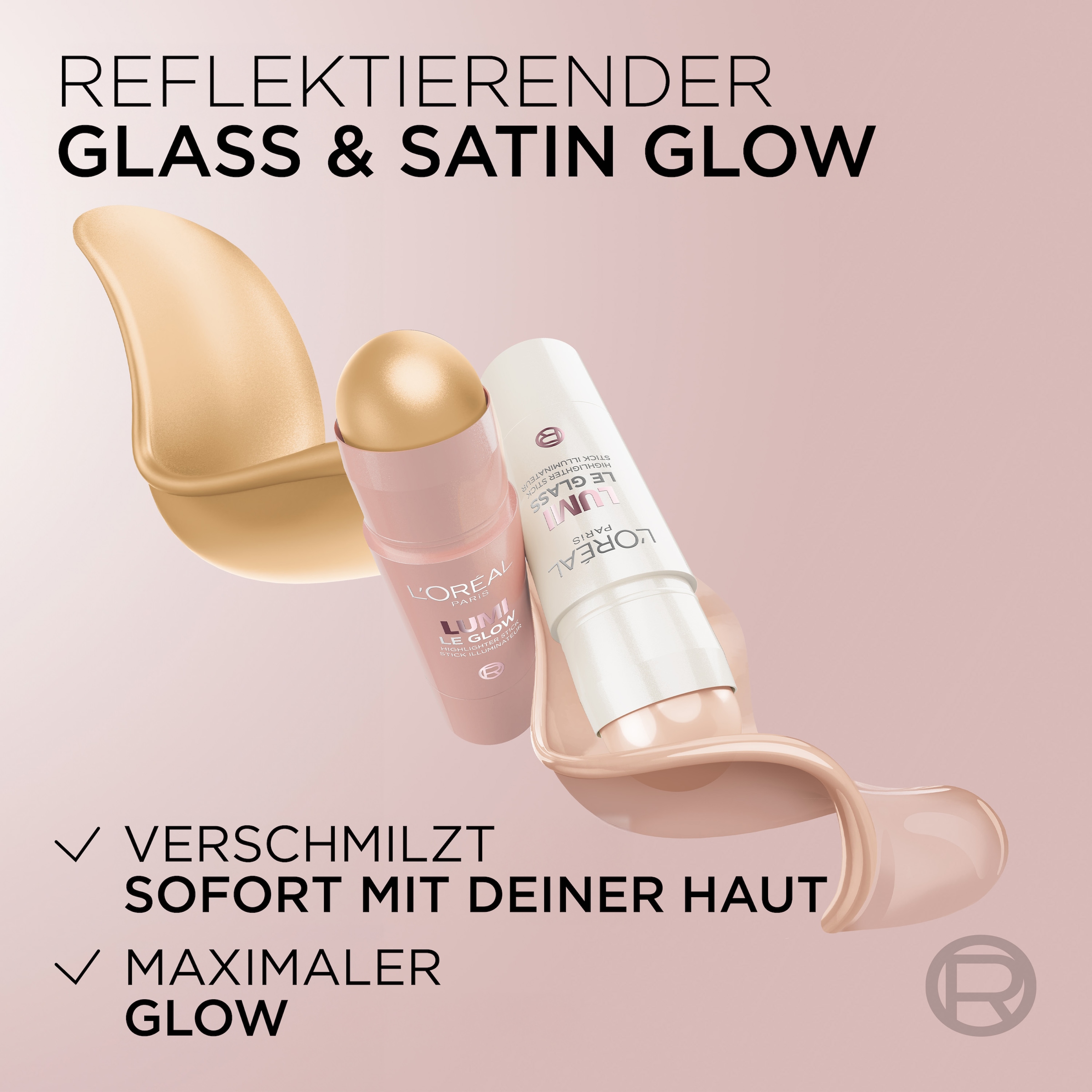 L'ORÉAL PARIS Highlighter »L'Oréal Paris Lumi Le Glass Highlighter Stick«