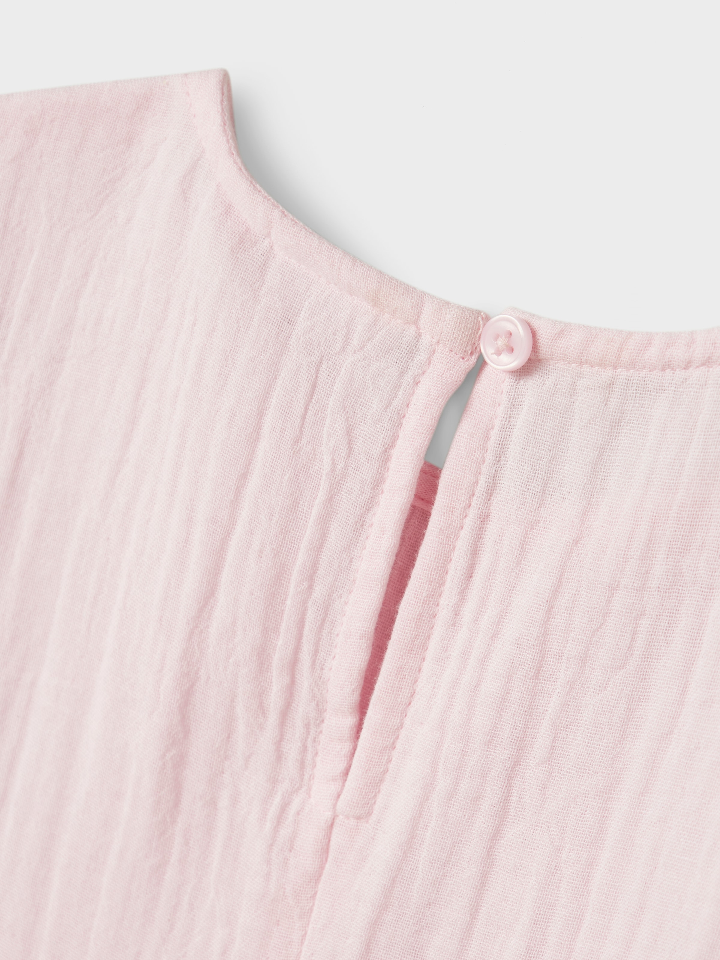 Name It Tunikakleid »NMFJASMIN SS DRESS NOOS« Baumwolle - Musselin, mit Volant