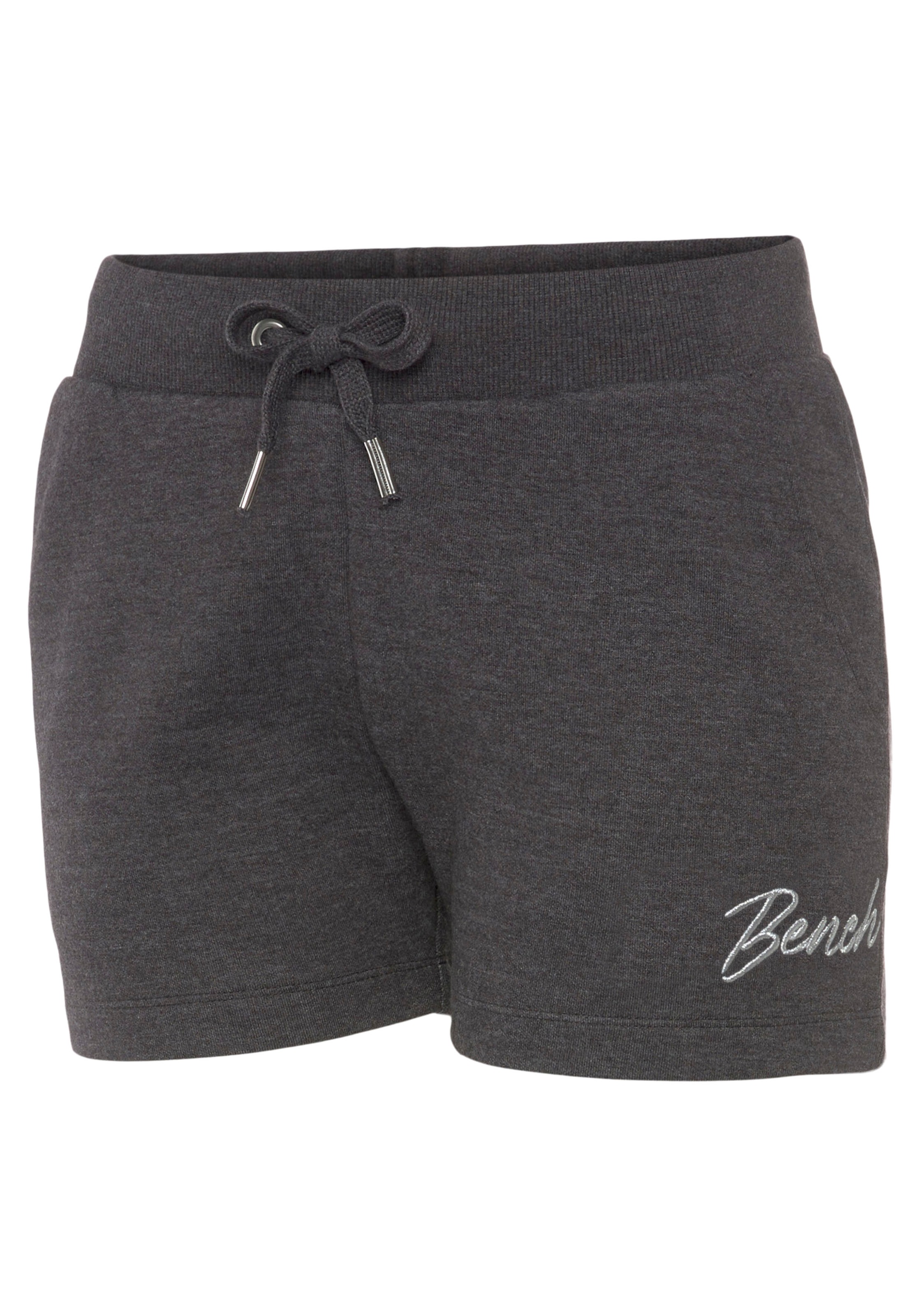 Bench. Loungewear Relaxshorts »-Sweatshorts, Lounge-Shorts«, mit kleiner glänzenden Logostickerei, Loungewear, Loungeanzug