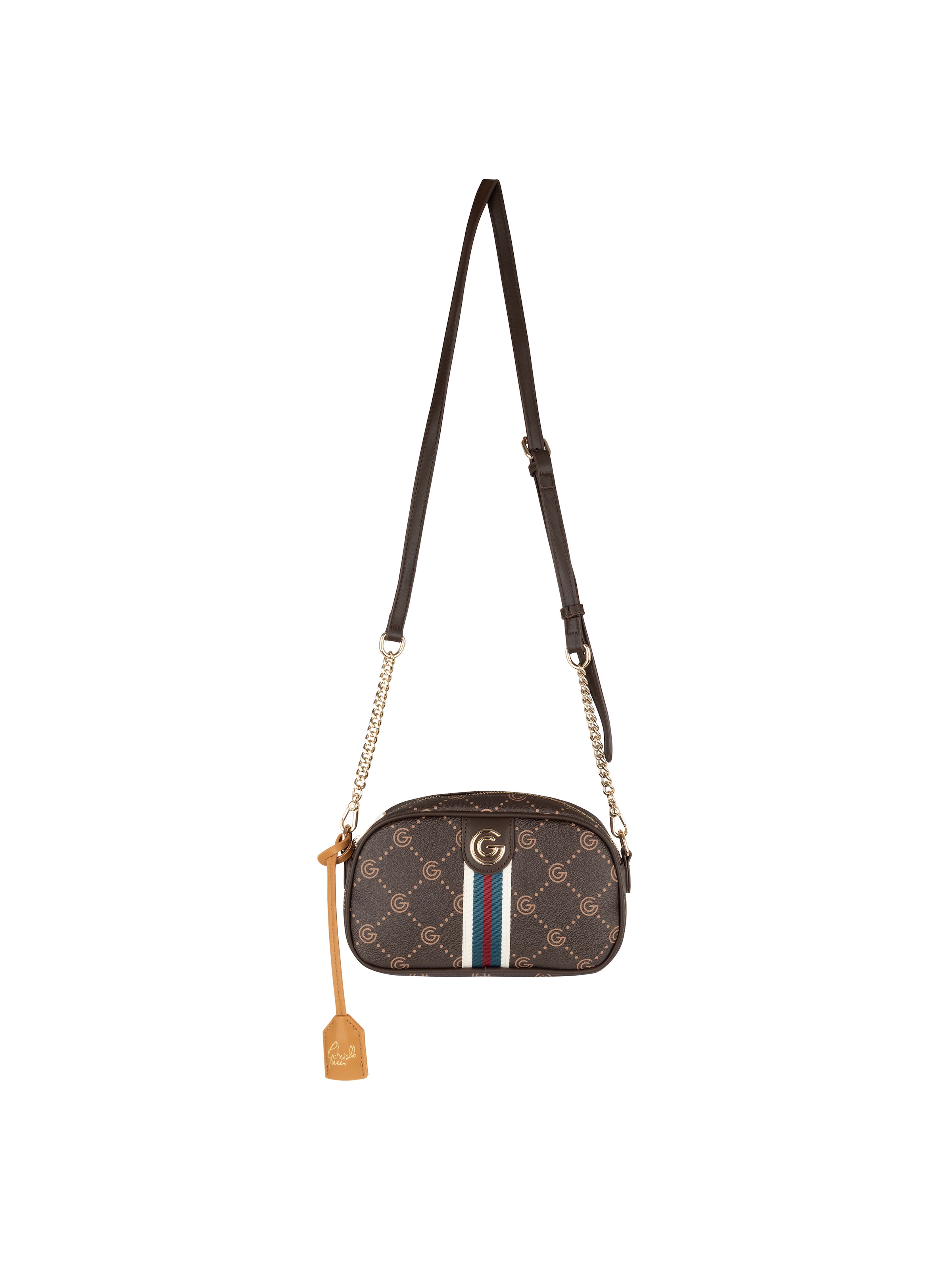 GABRIELLA G By Gabriella Gucci Umhängetasche »VALENCIA« Damen Handtasche, Schultertasche mit modischen Kontrastbesätzen
