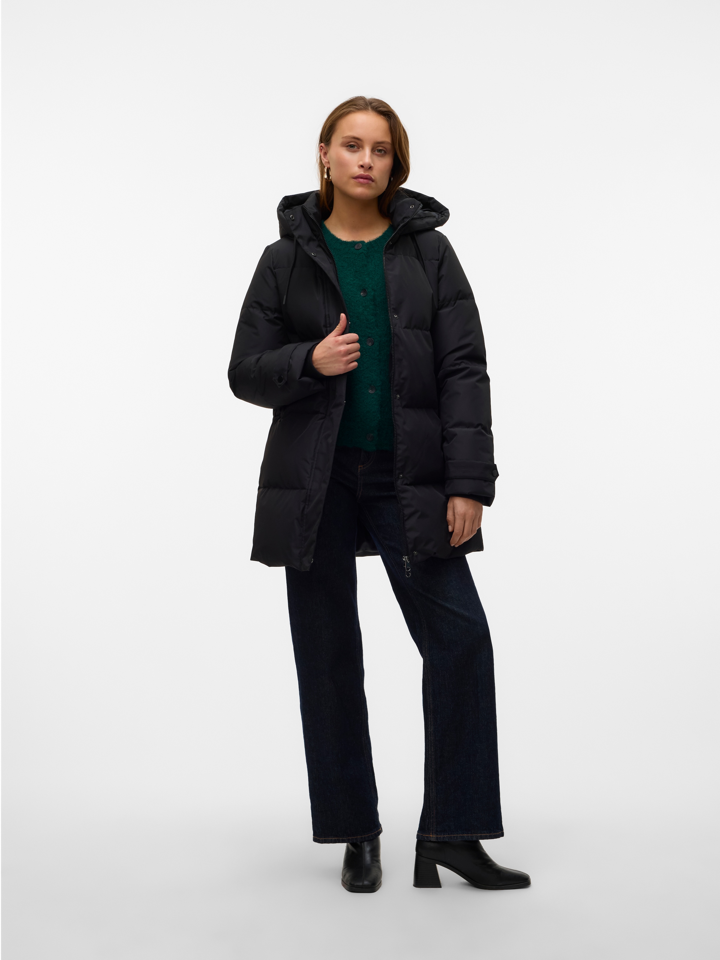 Vero Moda Steppjacke »VMLEONIELEA DOWN JACKET NOOS GA«, mit Kapuze