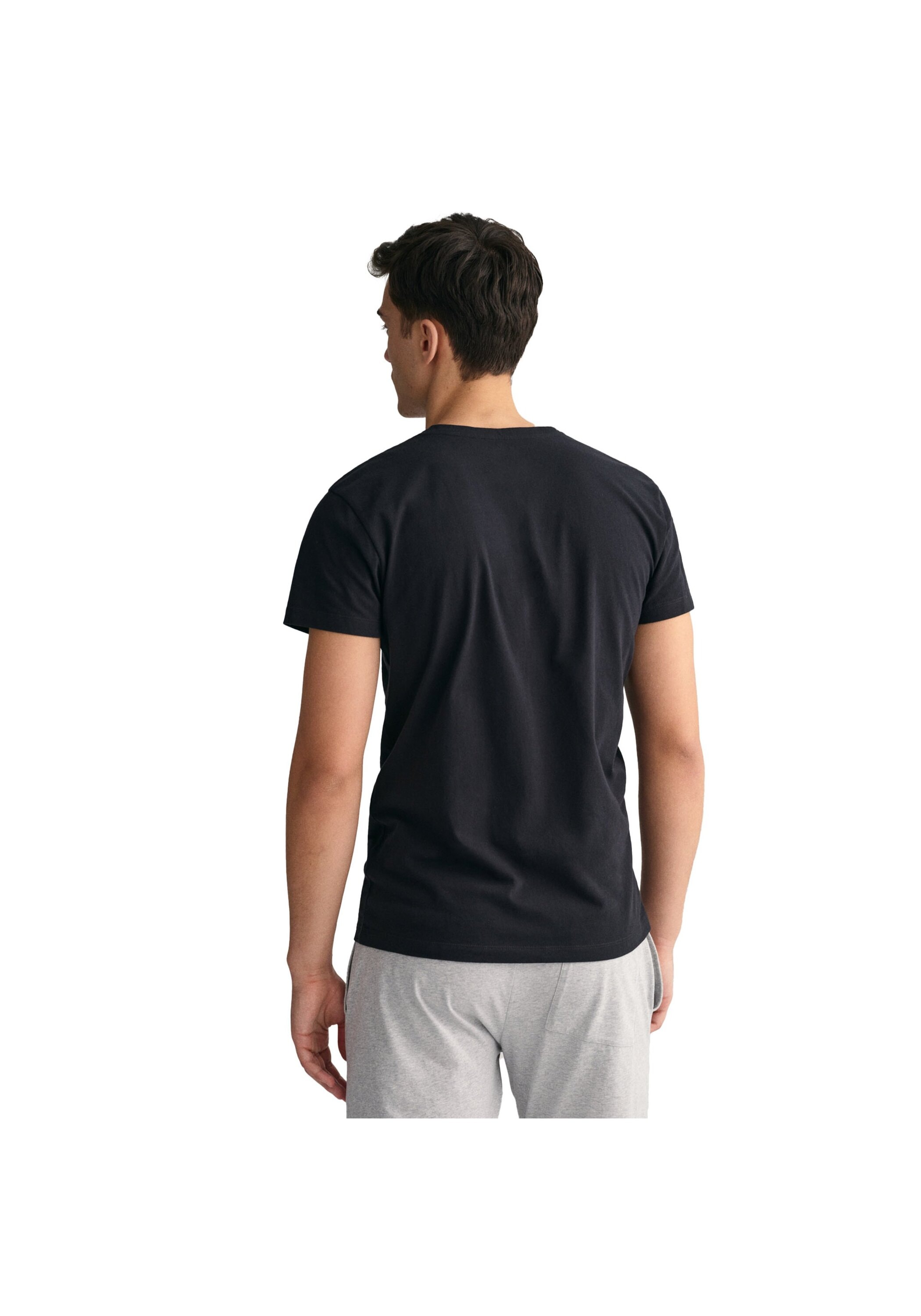 Gant T-Shirt »T-Shirt V-NECK T-SHIRT 2-PACK 2er Pack«
