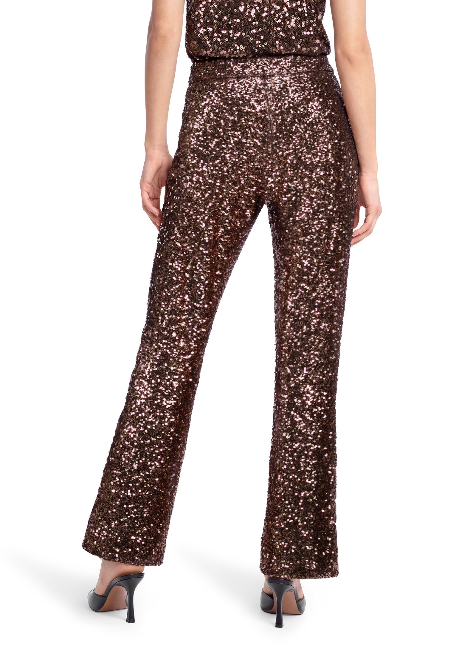 Betty&Co Schlupfhose »Schlupfhose mit Pailletten«
