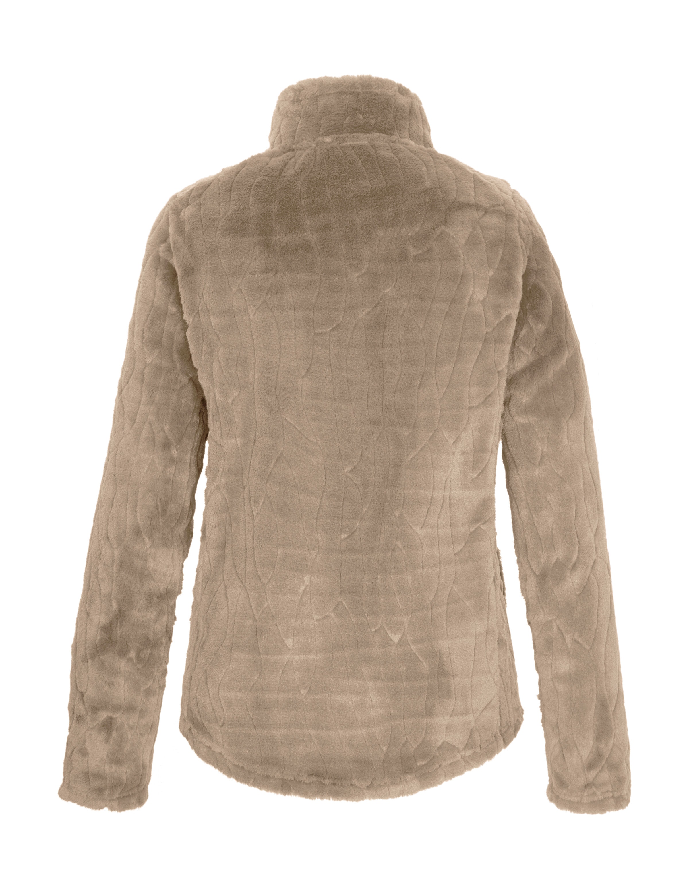 Killtec Fleecejacke »KOW 493 WMN FLC JCKT« Weiche Fleecejacke, Allover-Prägung, verschließbare Taschen