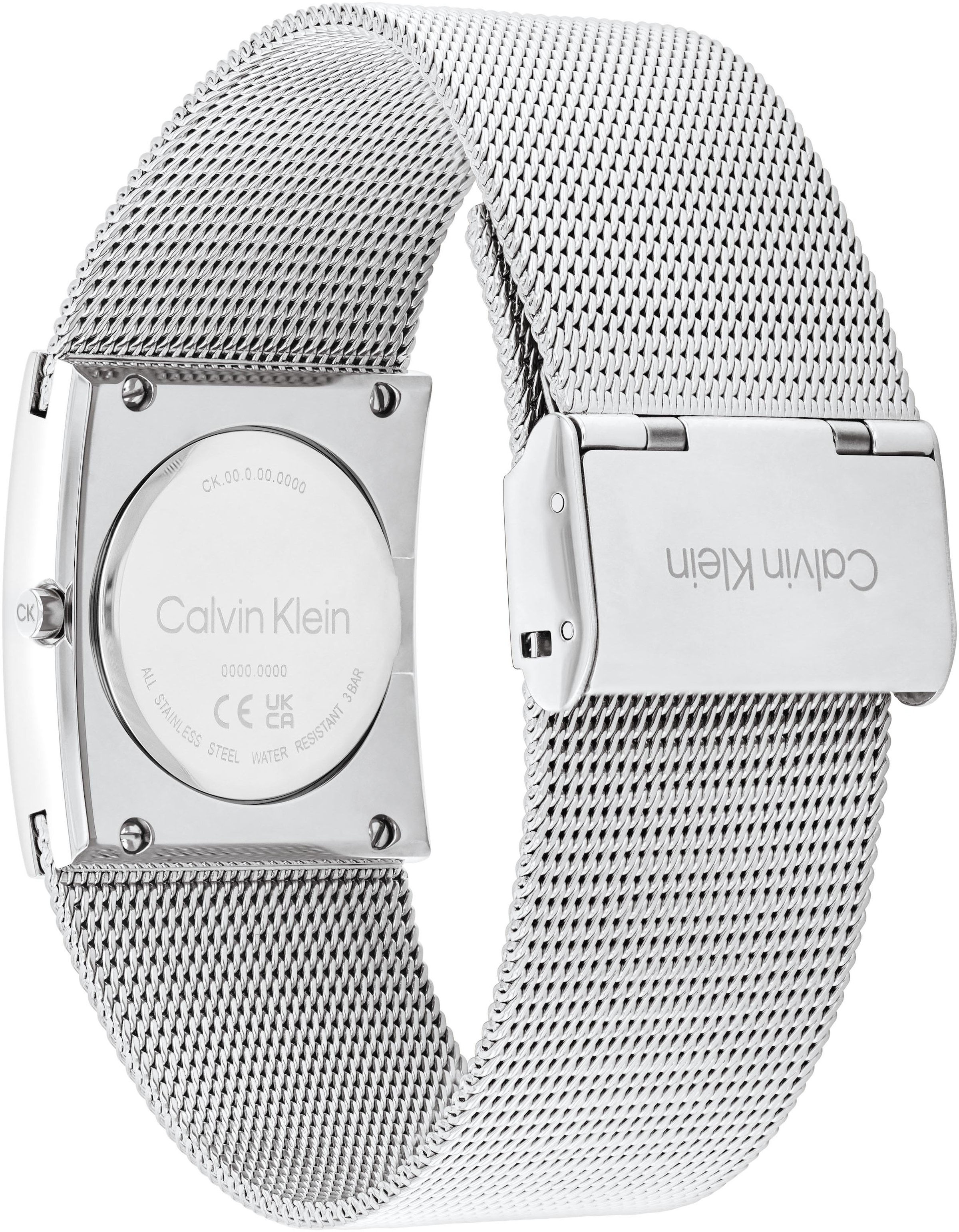 Calvin Klein Quarzuhr »CK PULSE«, Armbanduhr, Damenuhr, analog, Edelstahlarmband