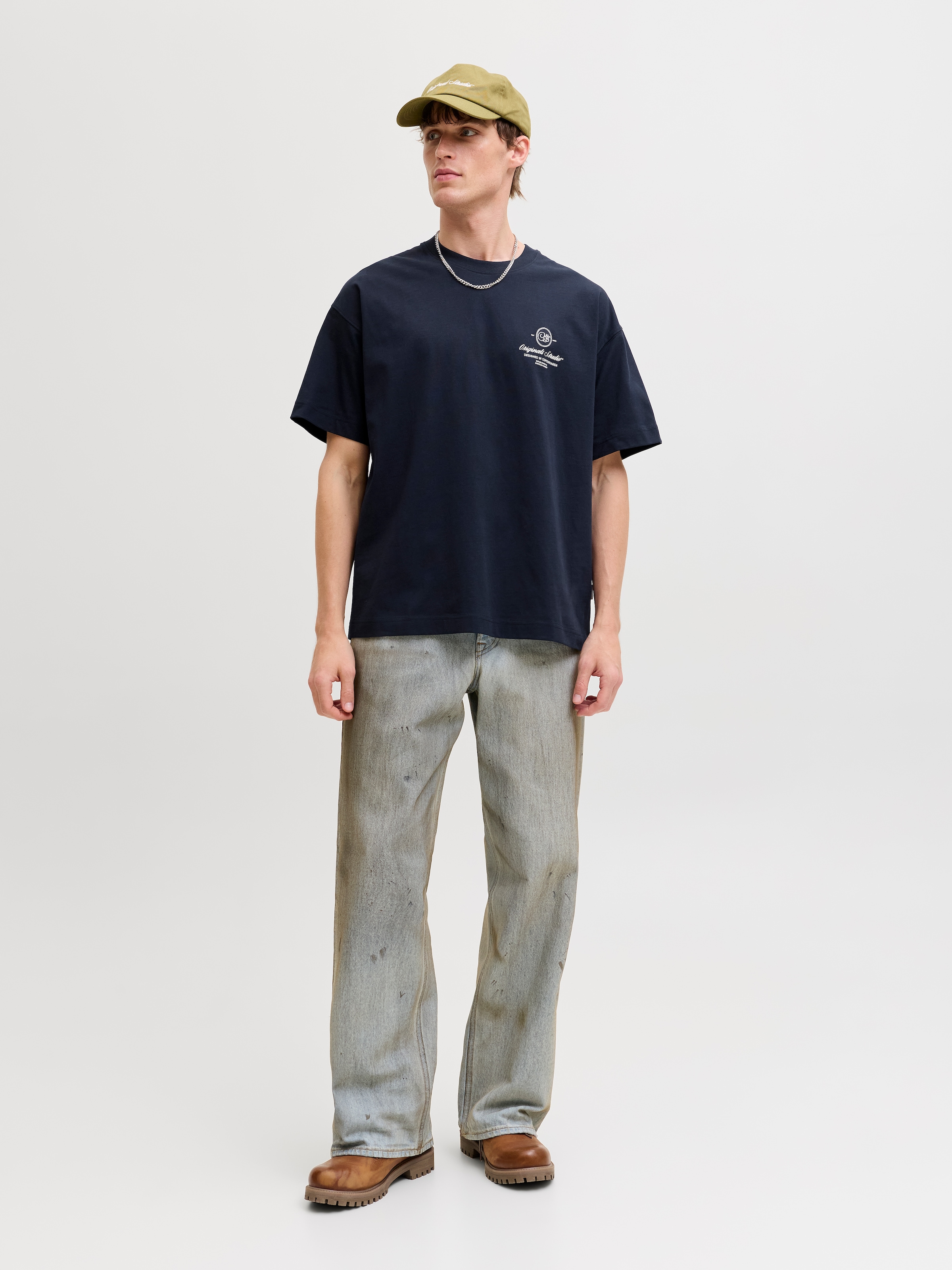 Jack & Jones T-Shirt »JORNIAGARA MINIMAL TEE SS CREW NECK«