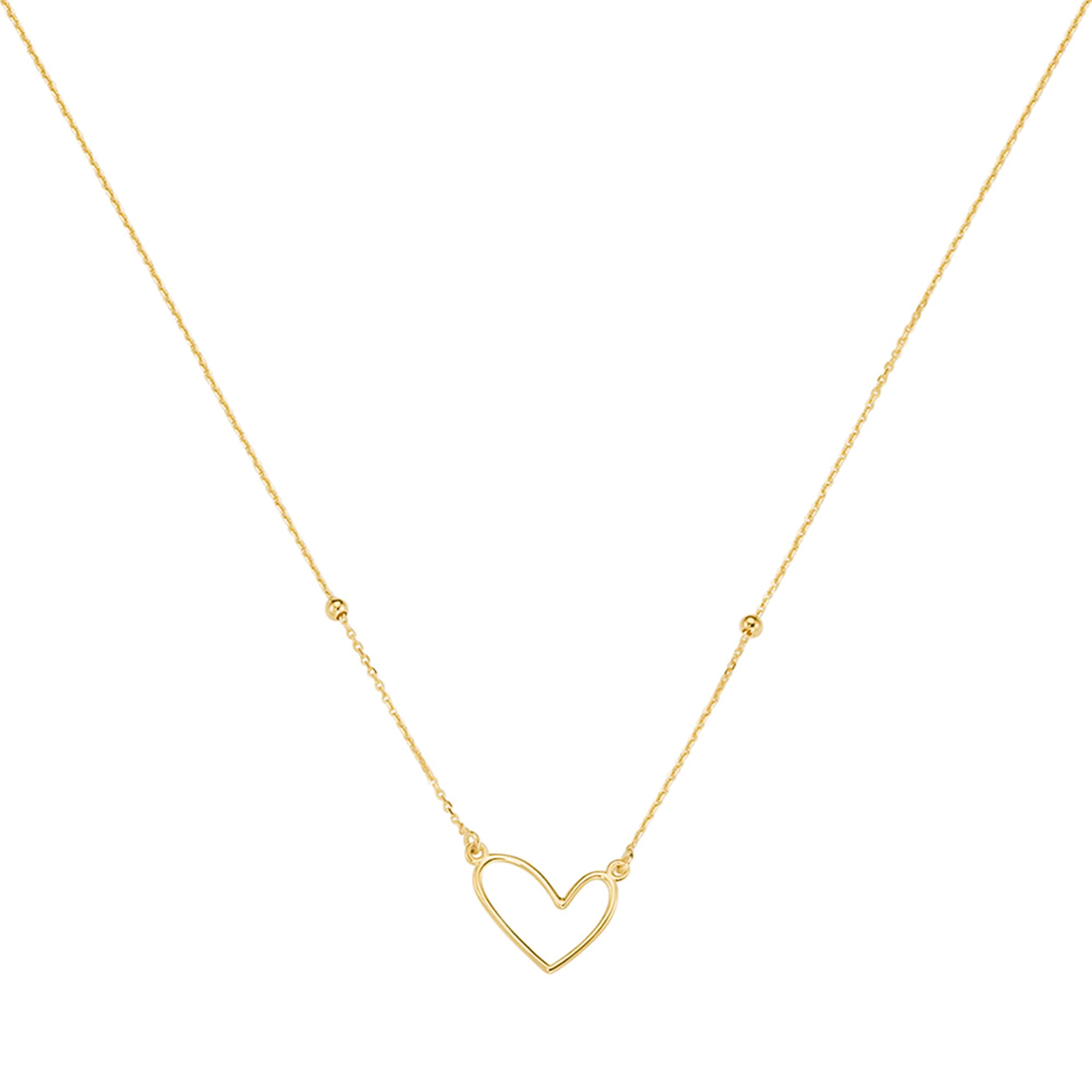 Luigi Merano Collier »Collier Herz Mittelteil, Gold 585«