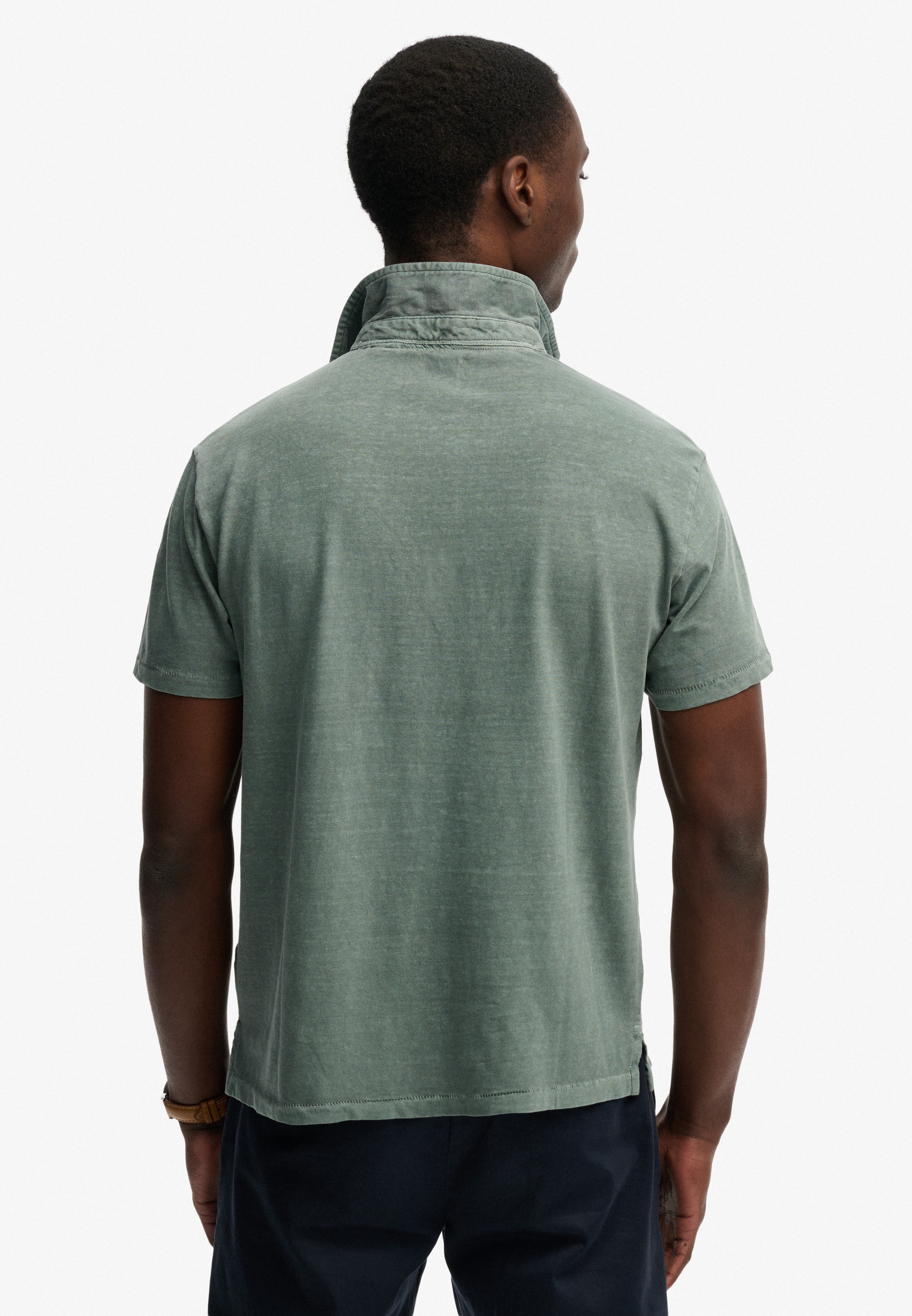 Superdry Poloshirt »CLASSIC COTTON LINEN POLO« aus tollem Baumwoll-Leinen-Mischgewebe