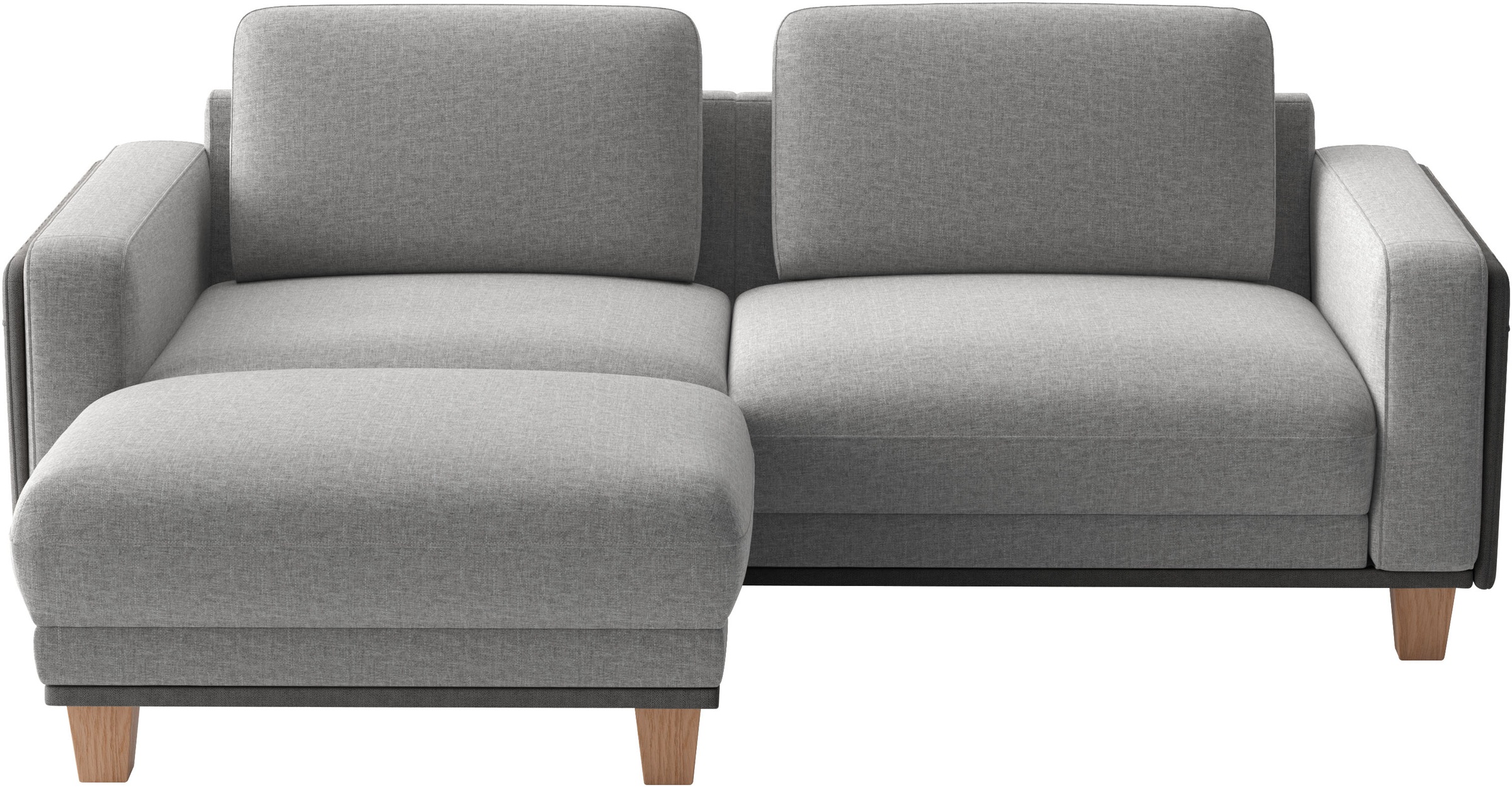 sit&more Ecksofa »Concept« Modernes Sofa in drei Fußfarben zur Auswahl