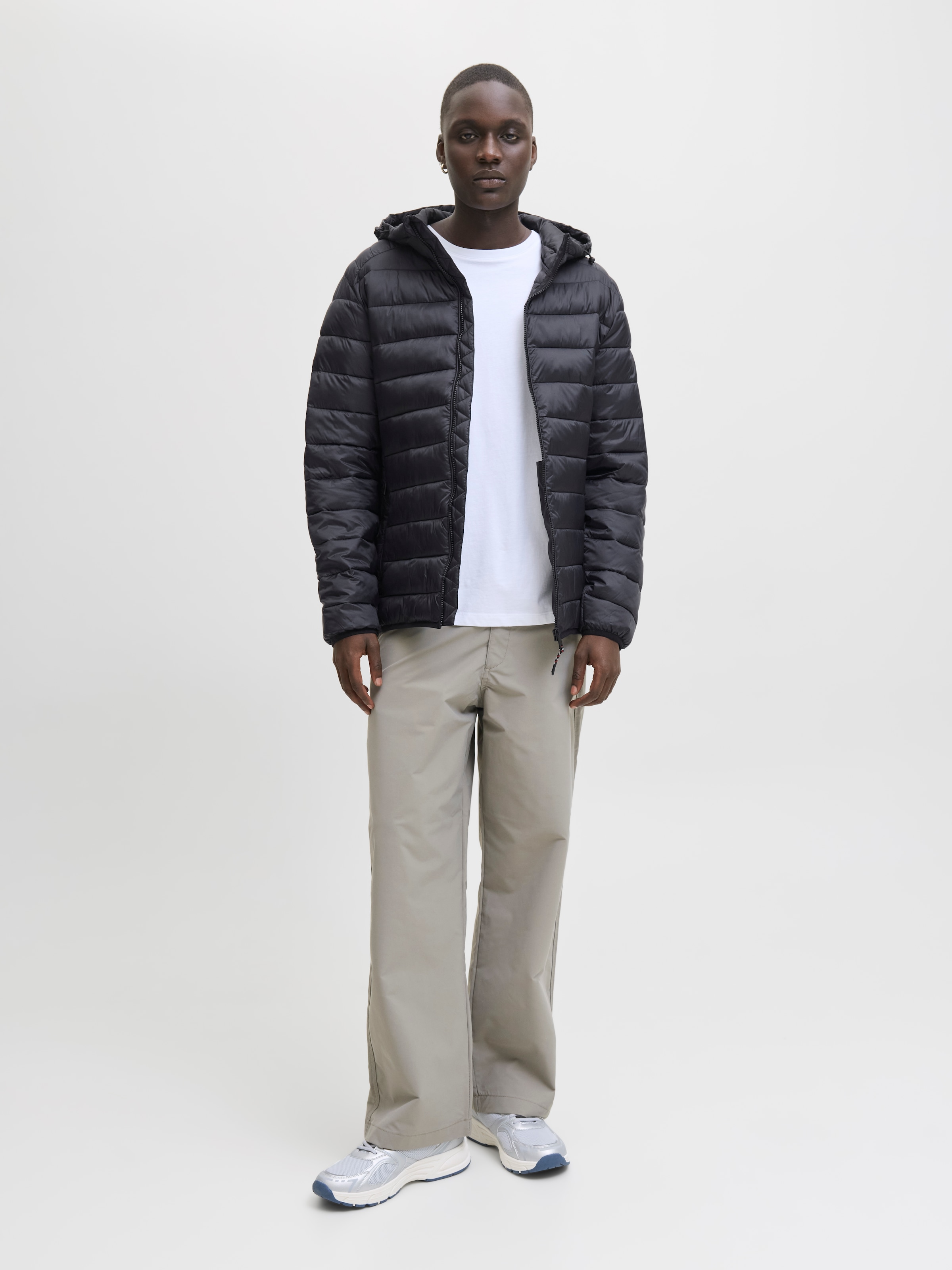 Jack & Jones Steppjacke »JJEBRADLEY LIGHT PUFFER HOOD NOOS«, mit Kapuze