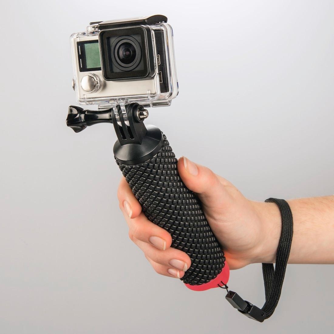 Hama Kamerahalterung »Hama Schwimmgriff "2in1", Schwarz«, Gewinde/Anschluss: GoPro
Geeignet für: ActionCam