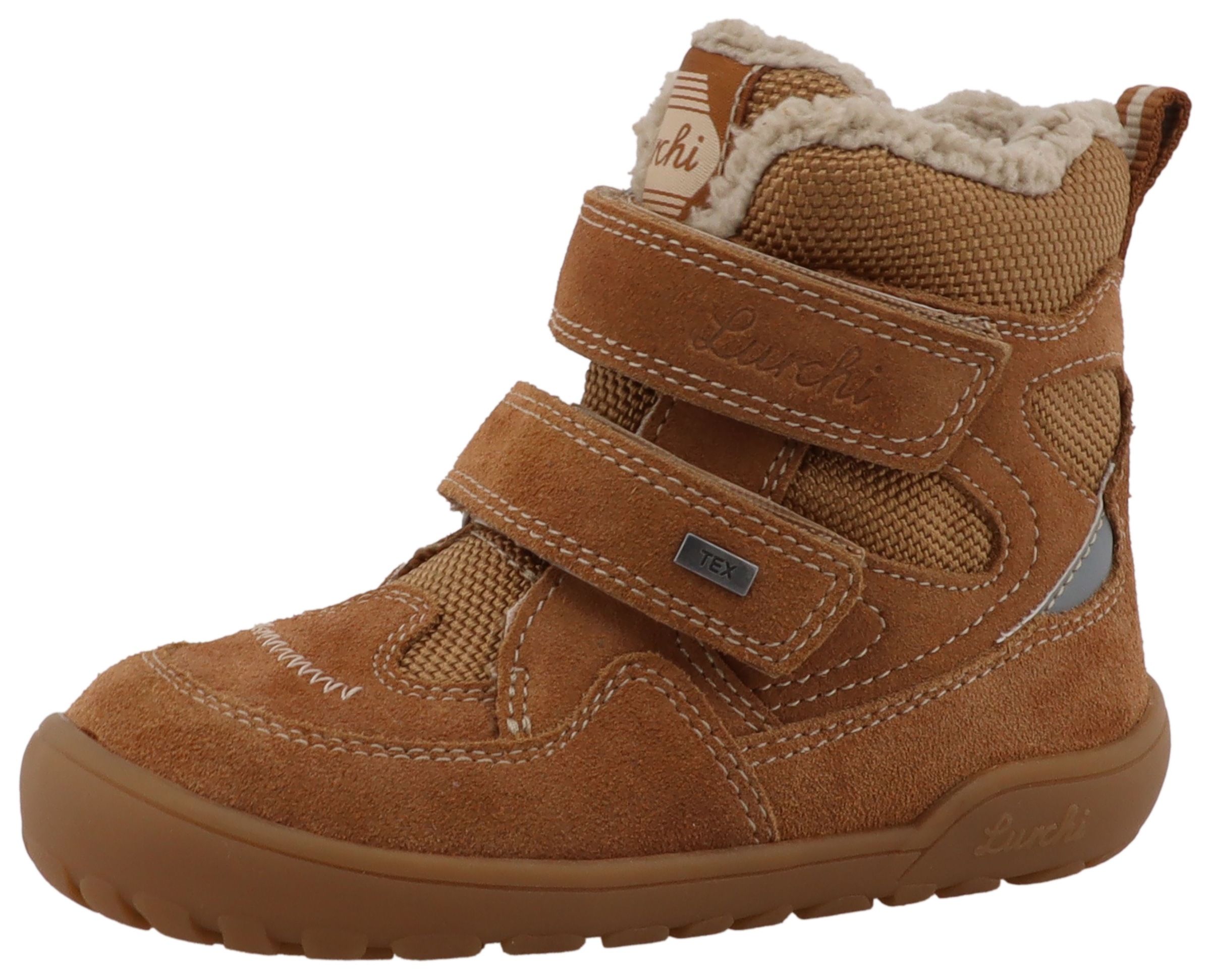 Lurchi Barfußschuh »Juppy Barefoot TEX«  Klettboots mit TEX-Ausstattung, Größenschablone zum Download