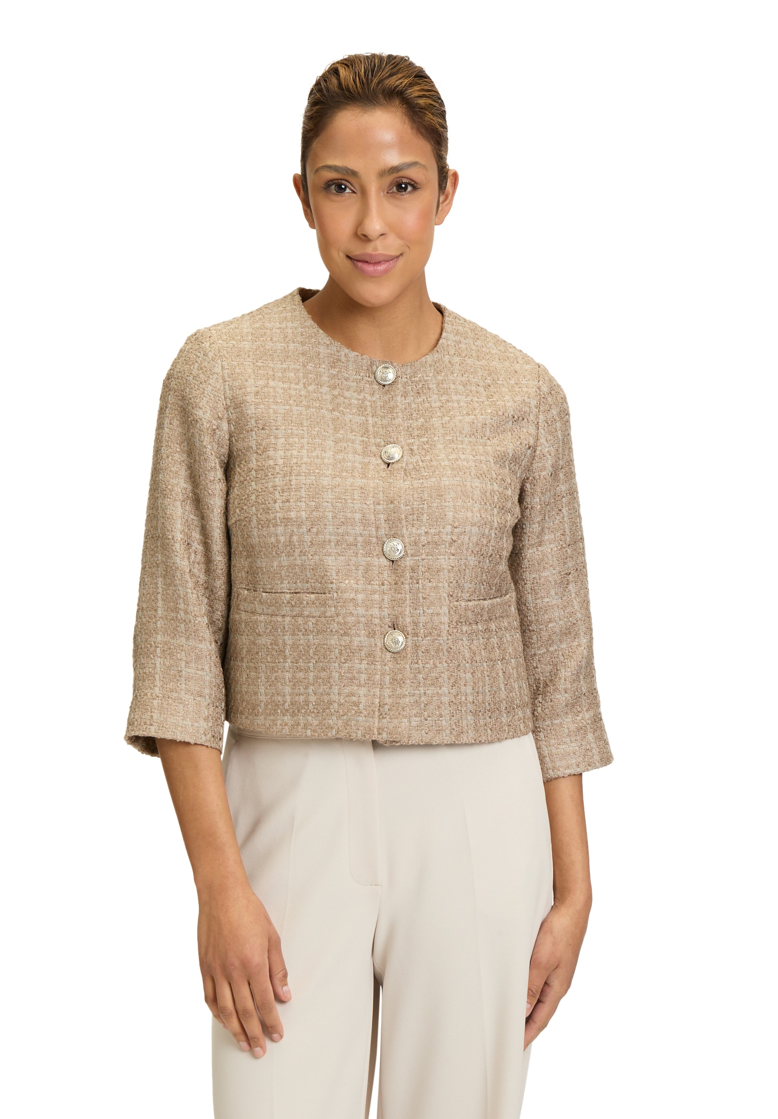 Betty Barclay Jackenblazer »Blazer-Jacke mit Fransen«