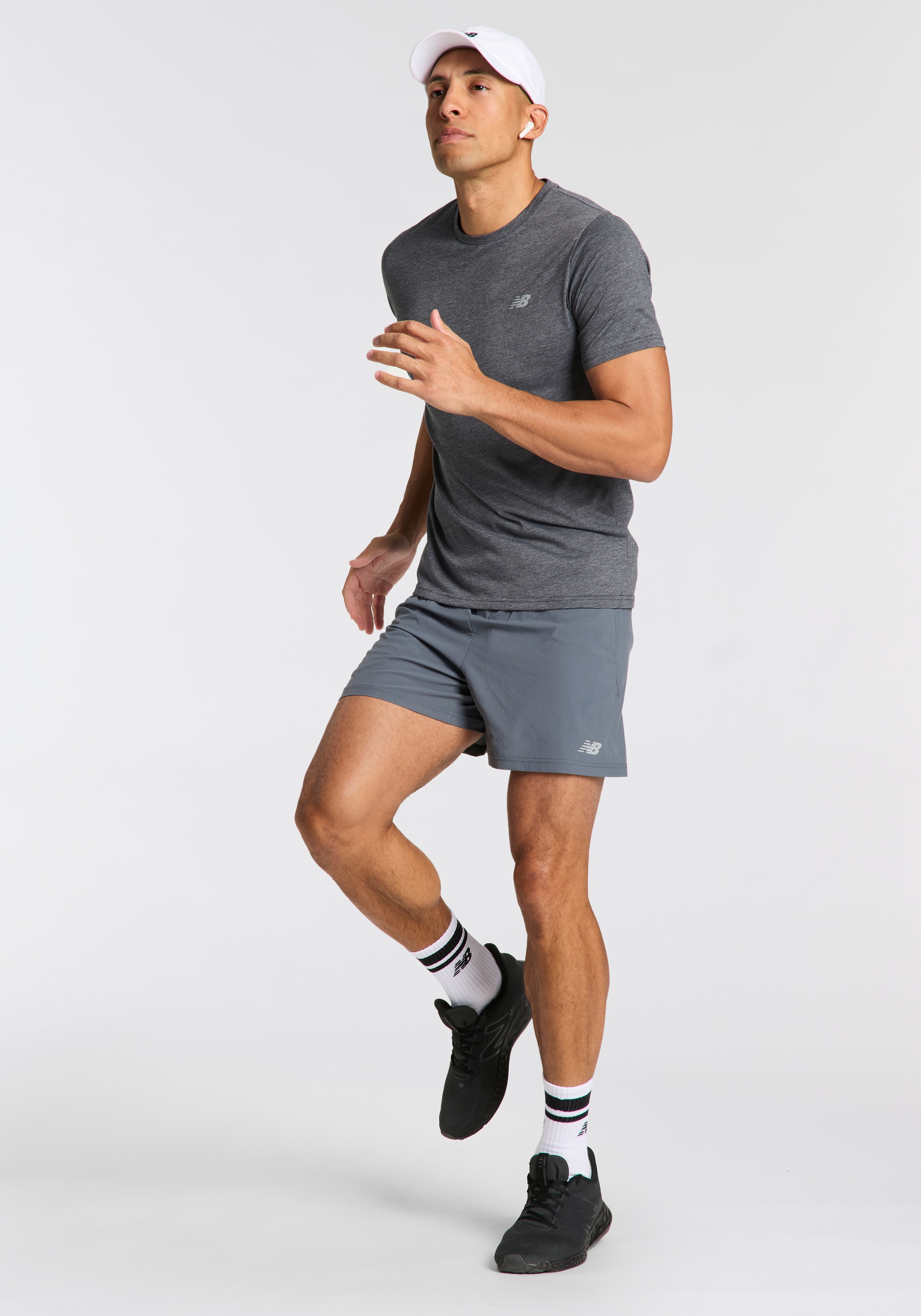 New Balance T-Shirt »Sport Essentials Heathertech T-Shirt«