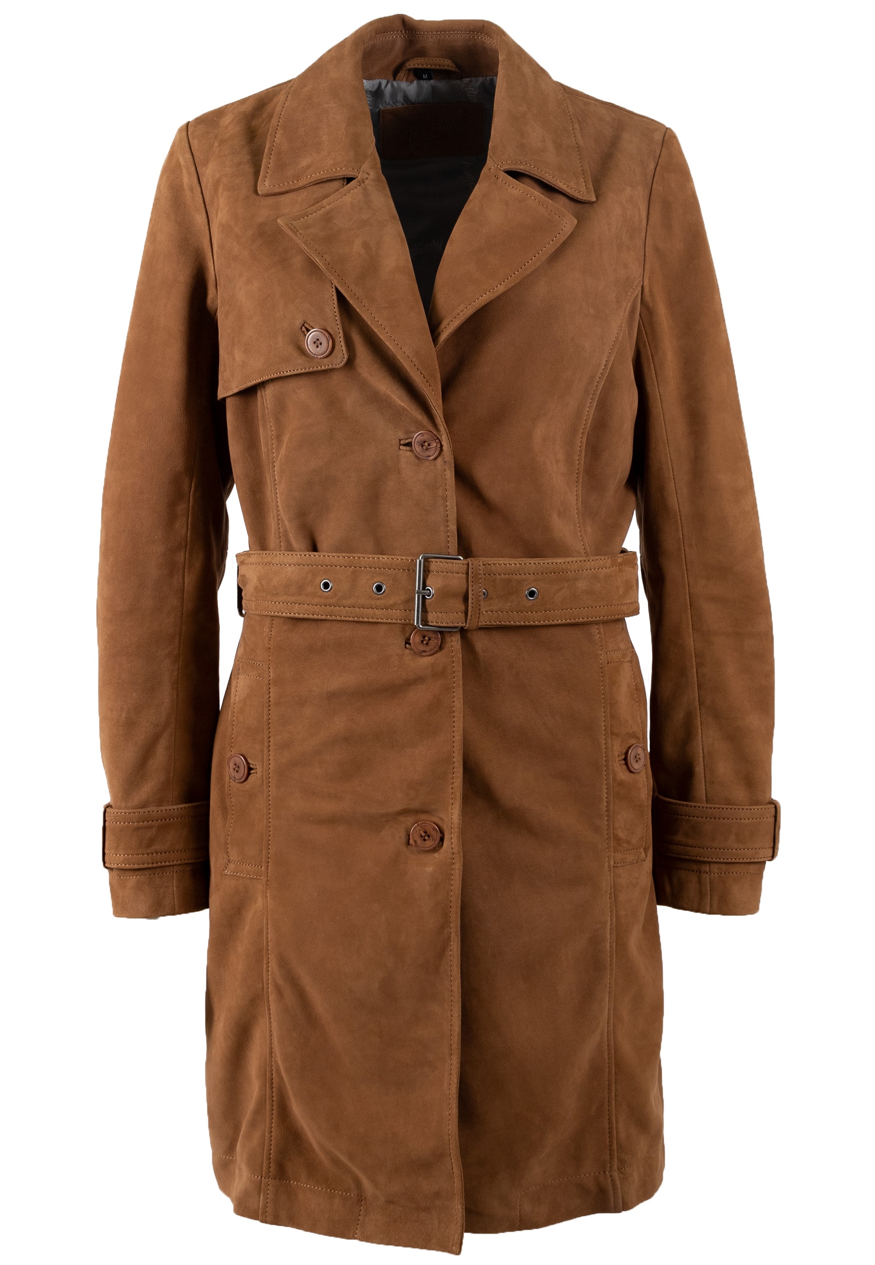 Mauritius Ledermantel »MWLilithy« mit Reverskragen