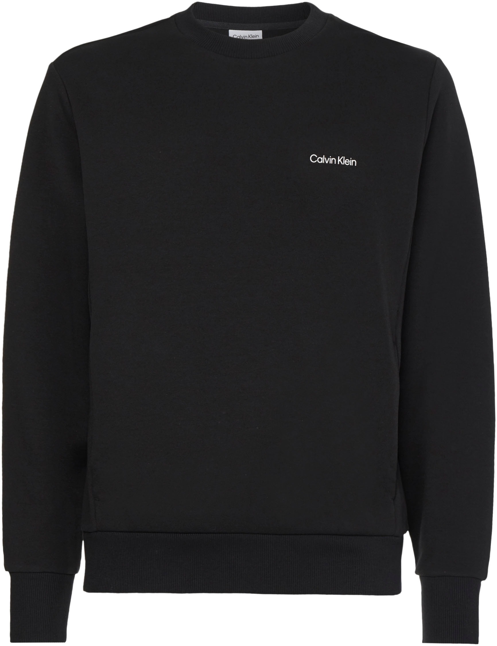 Calvin Klein Sweatshirt »MICRO LOGO SWEATSHIRT«, mit Logo-Stickerei