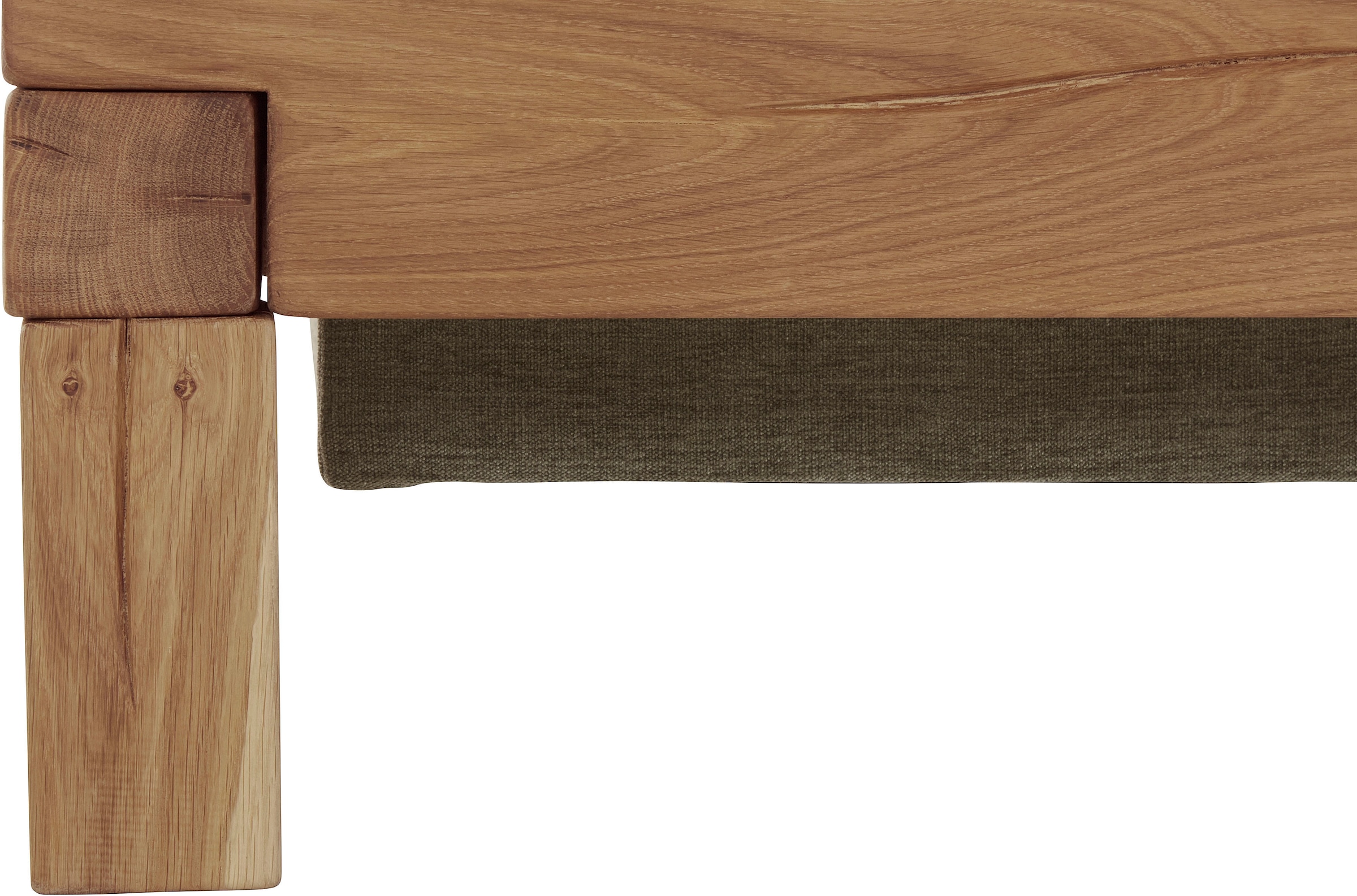 Home affaire Boxspringbett »Villads« Liegefläche: 160/200 cm aus Balkeneiche, Inside-Boxspring-Unterbau