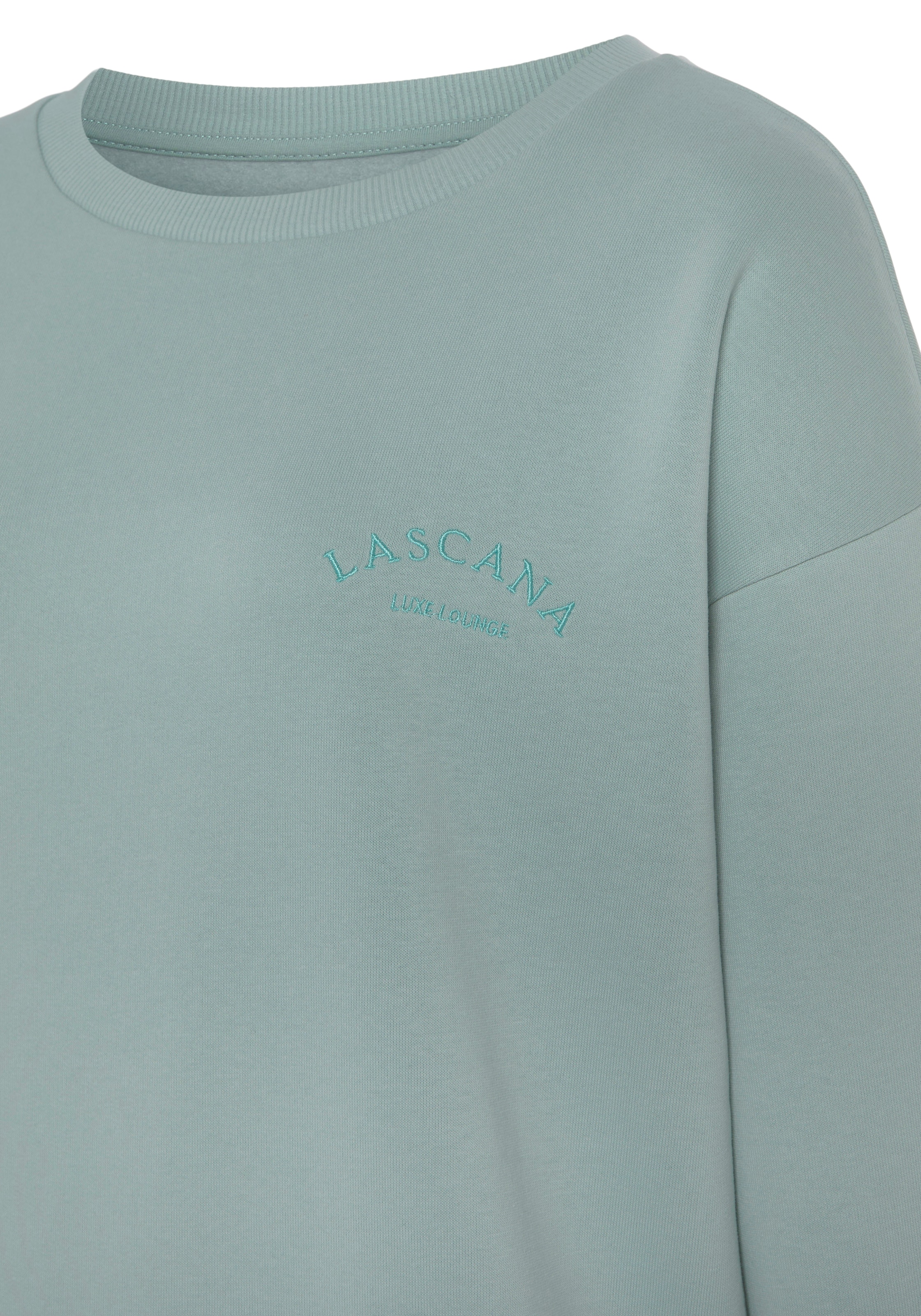 LASCANA Sweatshirt, mit weiten Ärmeln, Loungewear