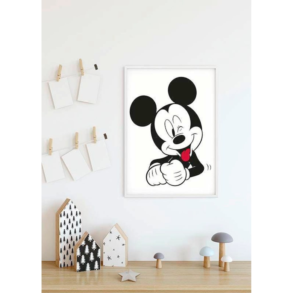 Komar Poster »Mickey Mouse Funny«, Disney, (1 St.), Kinderzimmer, Schlafzimmer, Wohnzimmer