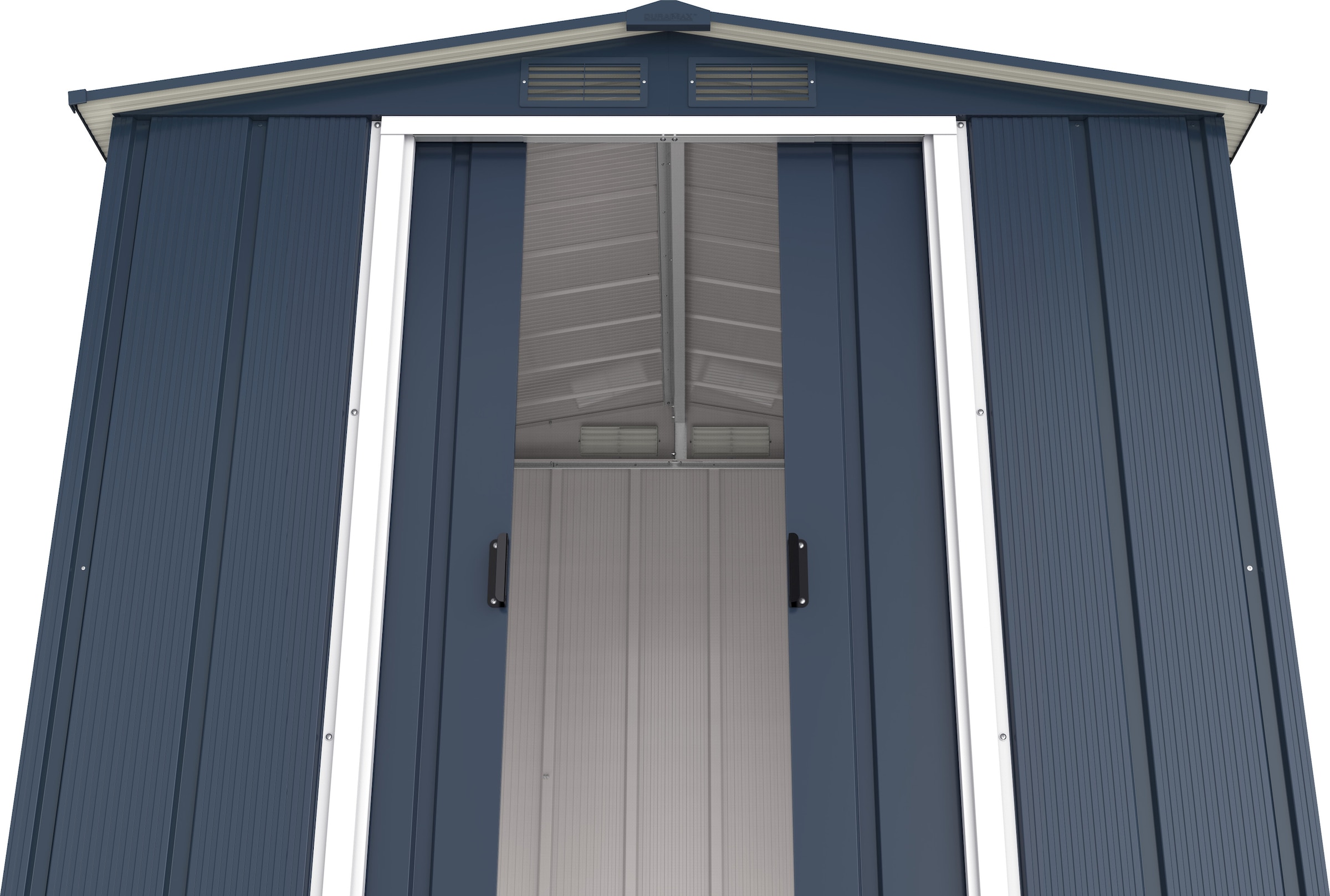 VCM Gartenhaus »Metall Gerätehaus 202x174 Gartenhaus Schiebetüren«