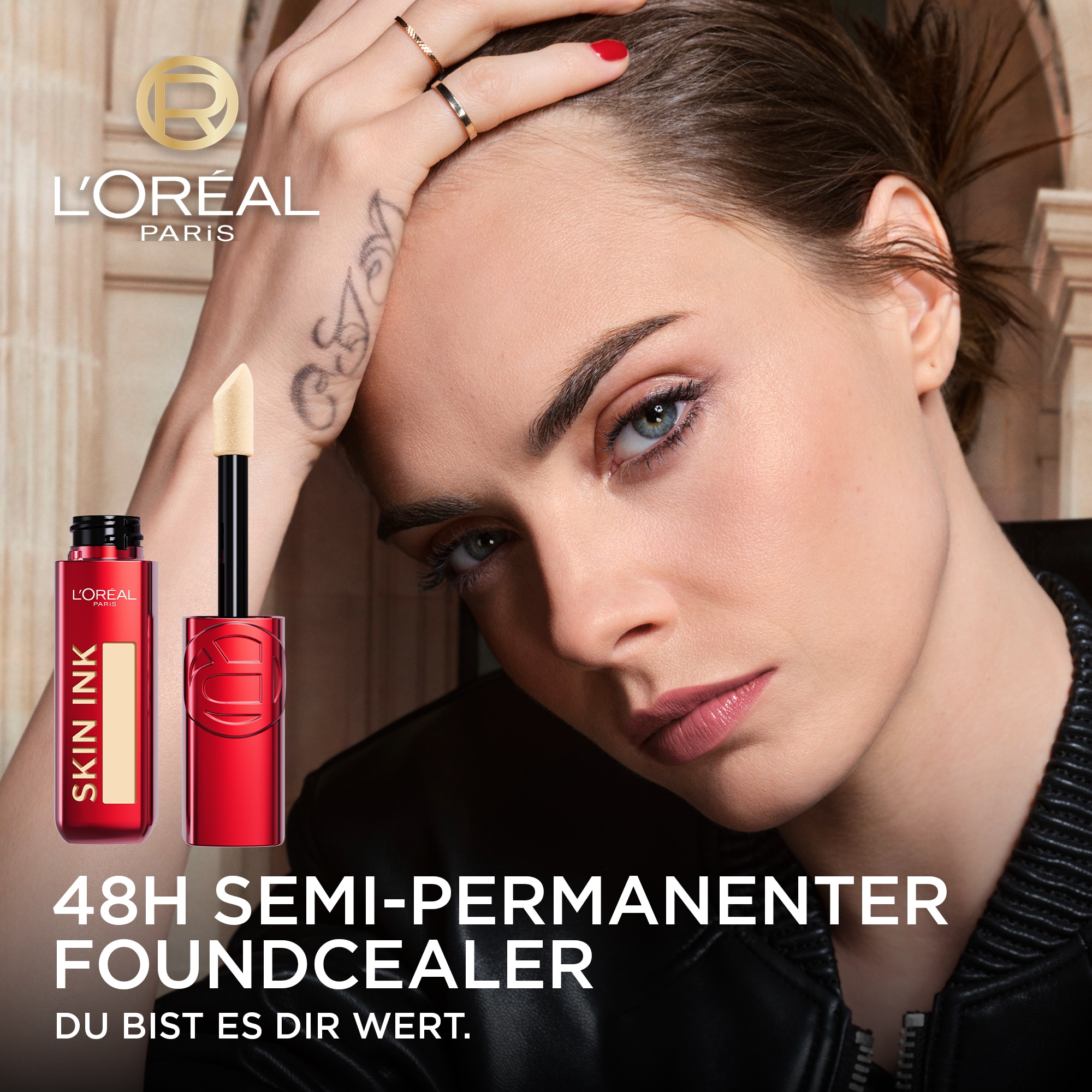 L'ORÉAL PARIS Foundation »L'Oréal Paris Infaillible Skin Ink Foundcealer 15 Light Neutral«