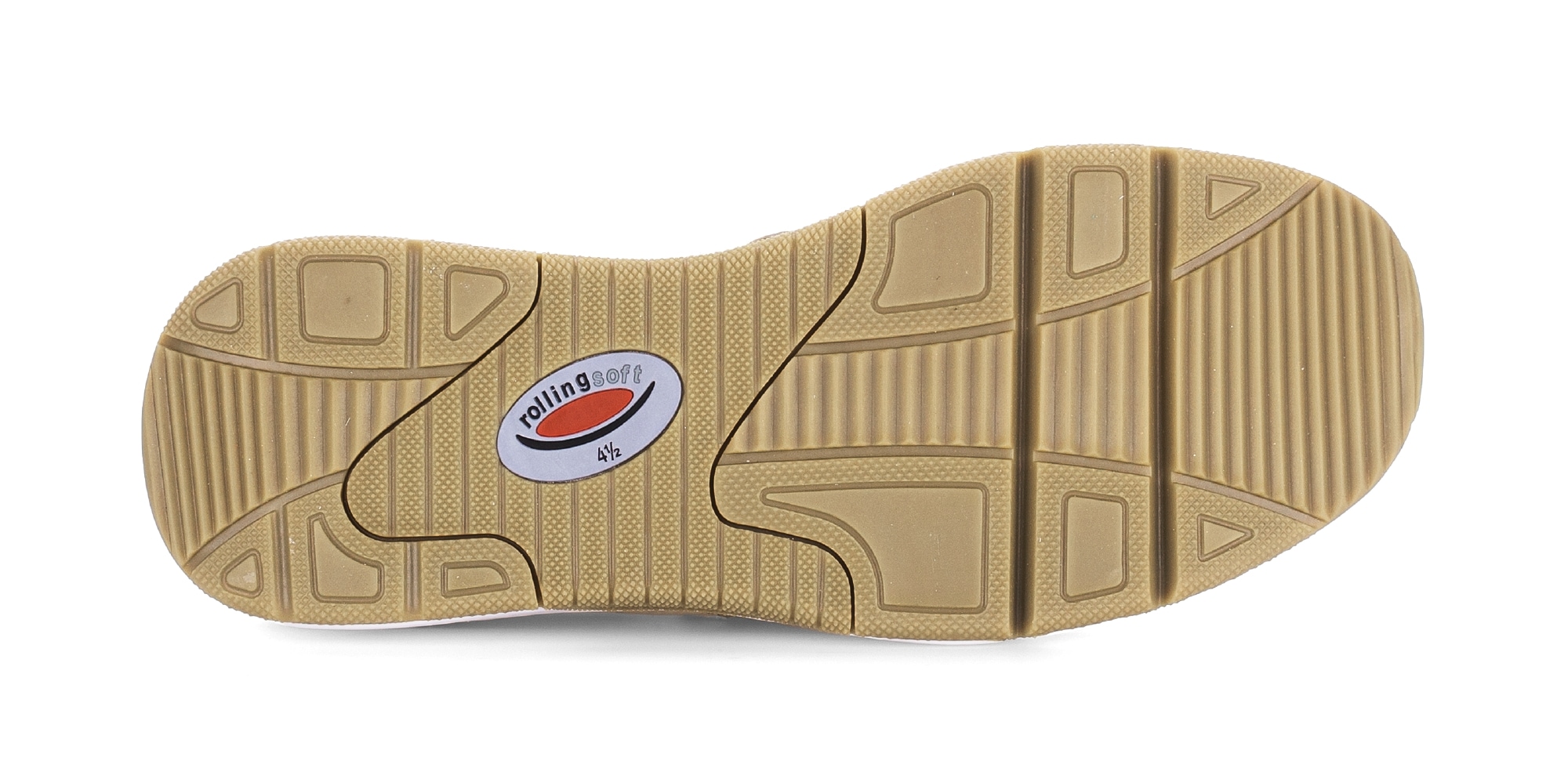 rollingsoft Keilsneaker  , Freizeitschuh, Halbschuh, Schnürschuh, Außenreißverschluss, G-Weite