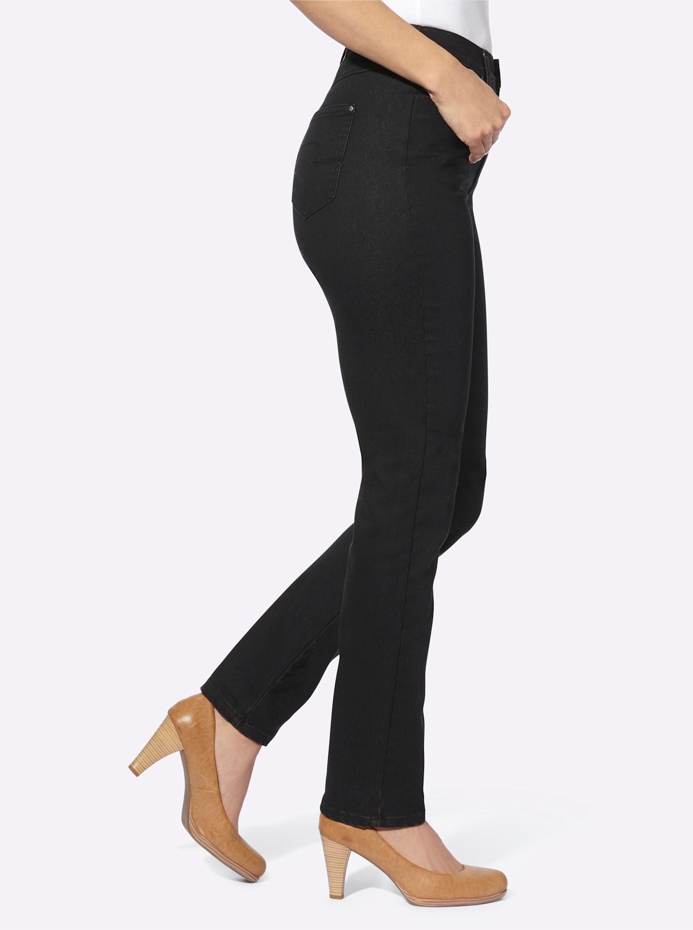 Casual Looks Bequeme Jeans, (1 tlg.)