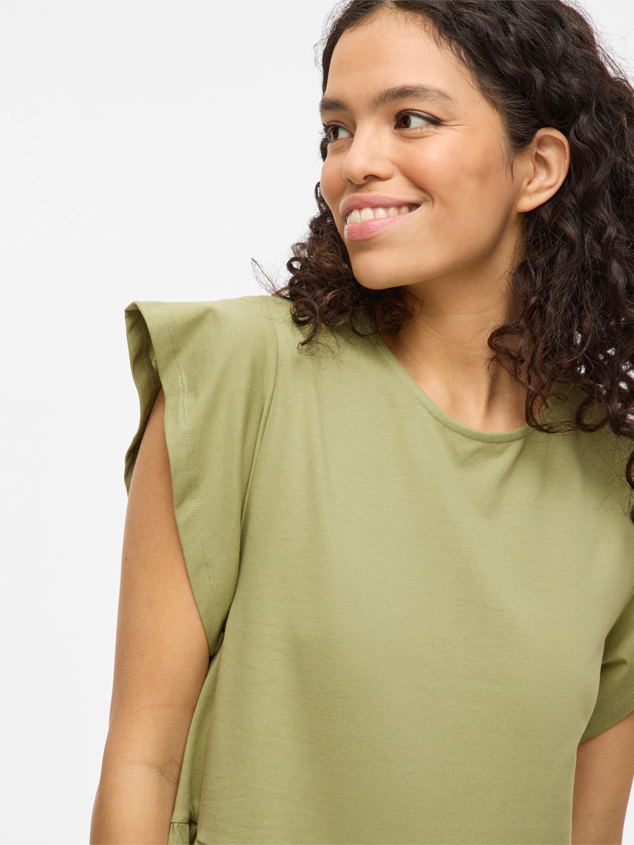 Vila Sommerkleid »VISUMMER S/S MIDI DRESS - NOOS«