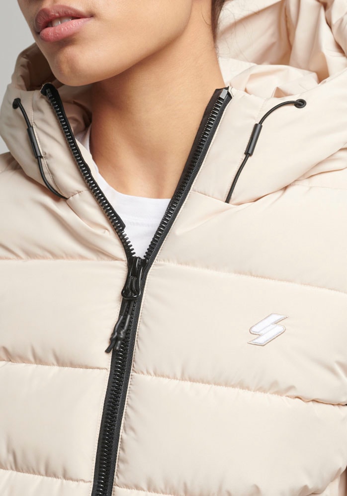 Superdry »HOODED SPIRIT SPORTS PUFFER« mit Kapuze aus wasserabweisendem Material