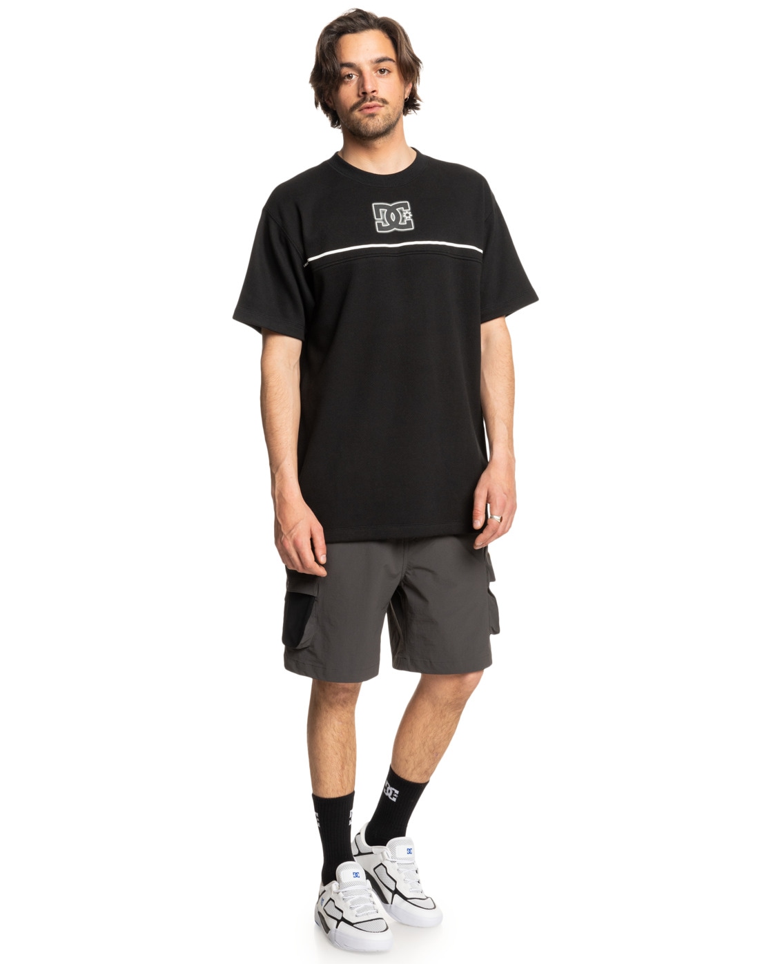 DC Shoes Shirttop »Stripe Stone«