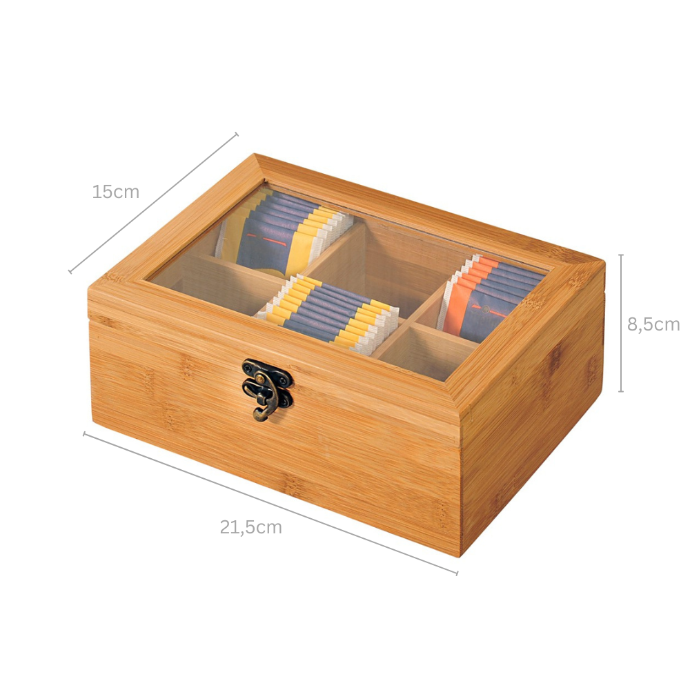 KESPER® Teebox 1 Stk. tlg. mit Sichtfenster