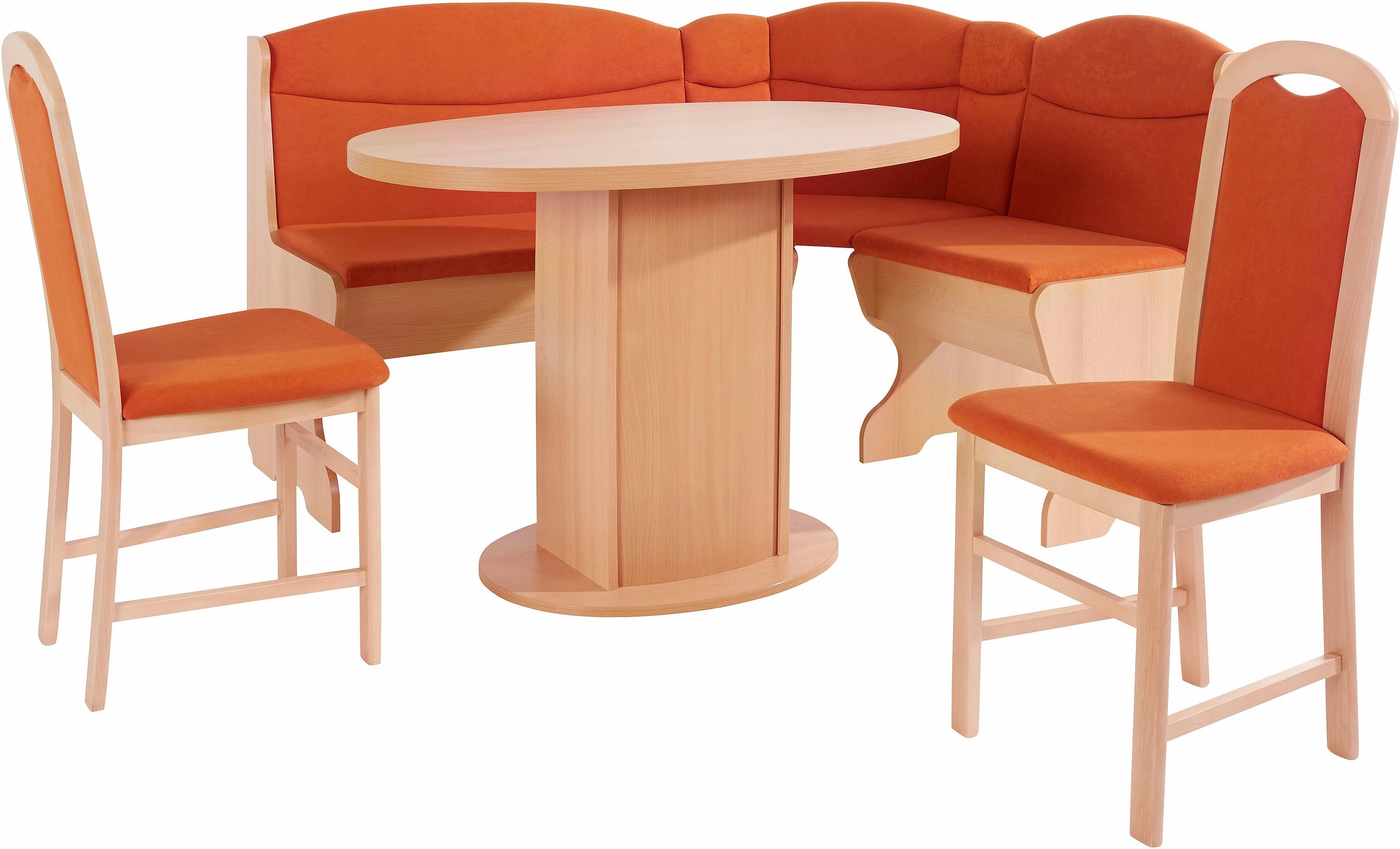 INOSIGN Eckbankgruppe »Apollon 1«, (Set, 4 tlg.)