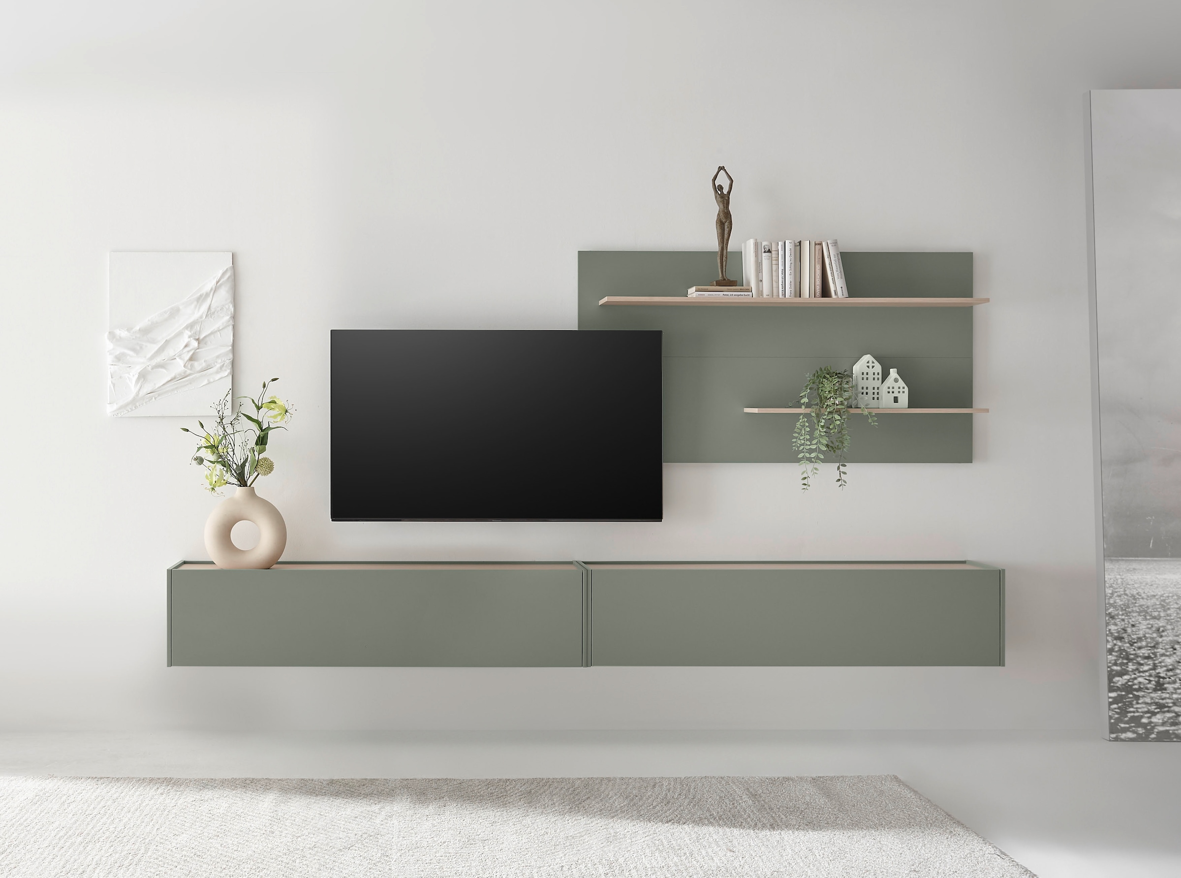 INOSIGN TV-Schrank »City/Giron, moderner Hängeschrank, Lowboard, Wandschrank« zeitlos, modern, wohnliches Home Office, Breite 100 cm