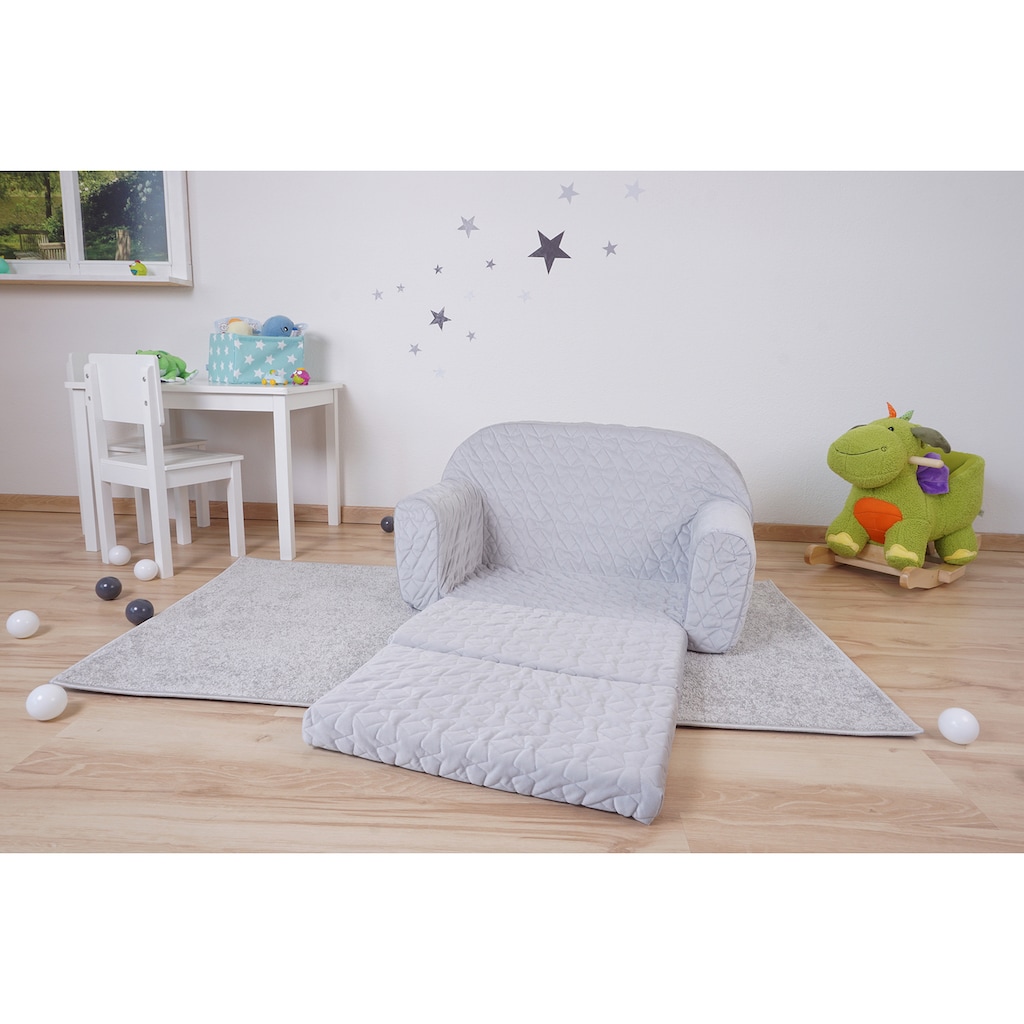 Knorrtoys® Sofa »Cosy, Geo Grey«