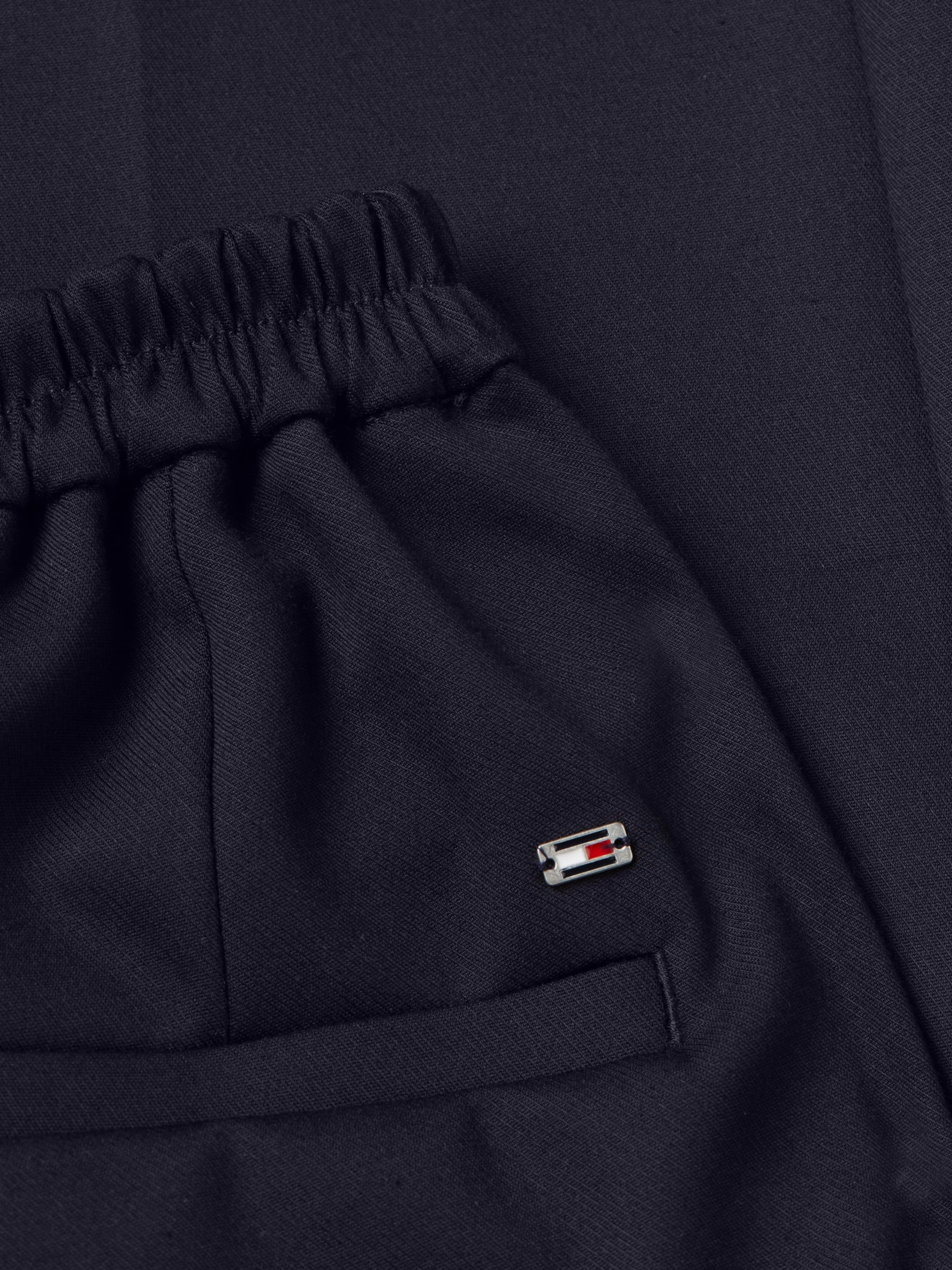 Tommy Hilfiger Chinohose, mit Logostickerei, elastische Pull On Pants