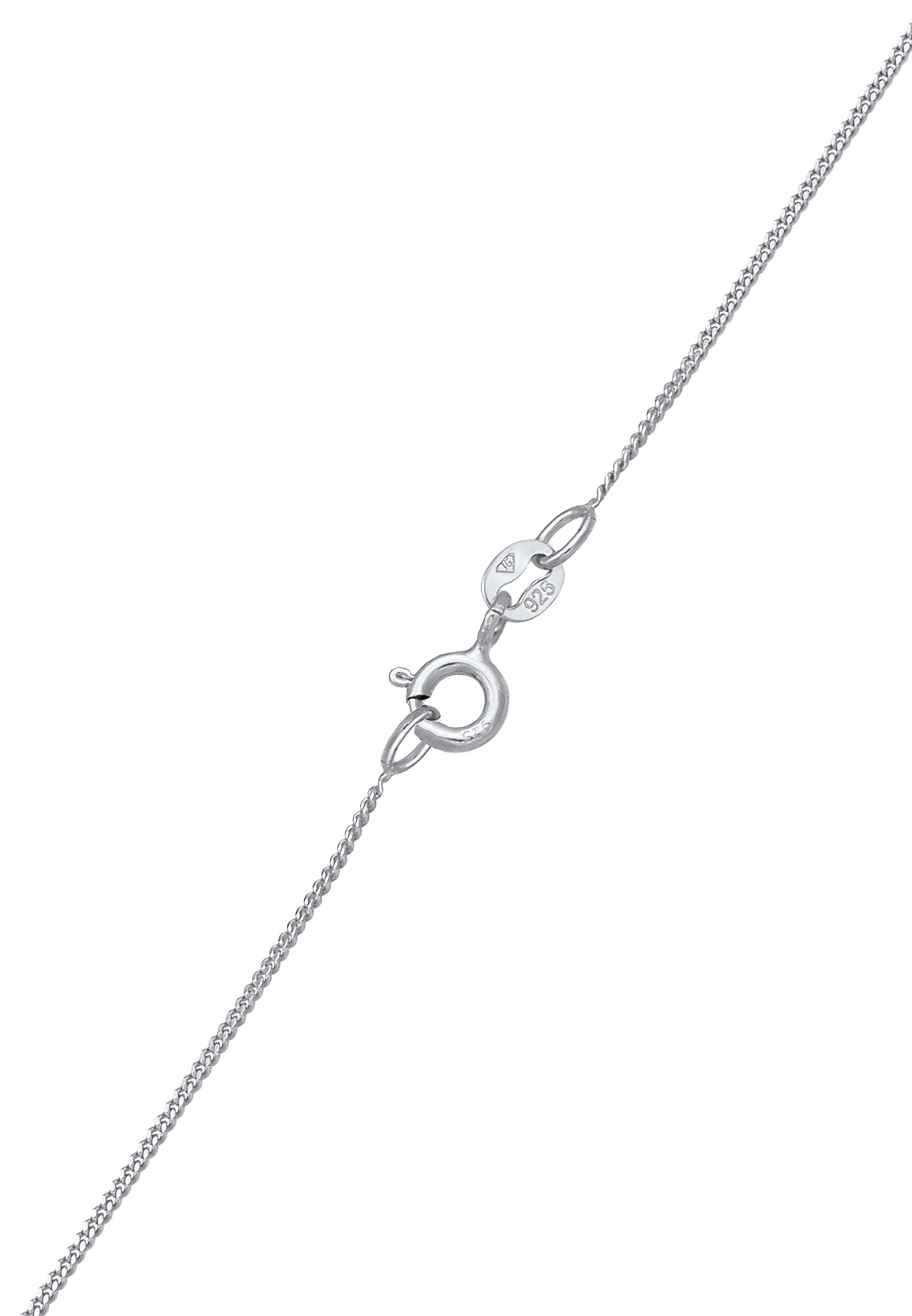 Elli Kette mit Anhänger »Halskette mit Happy Smiling Face 925 Silber«