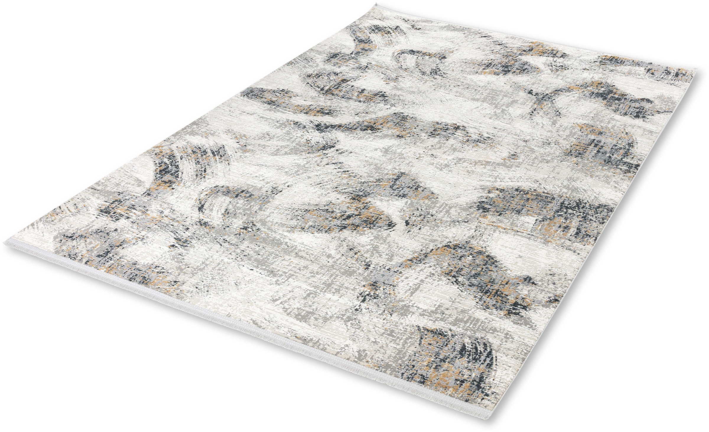 ASTRA Teppich »Positano 241« rechteckig 6 mm Höhe weiche Oberfläsche mit Viskose Glanz, Kurzflor, Wohnzimmer