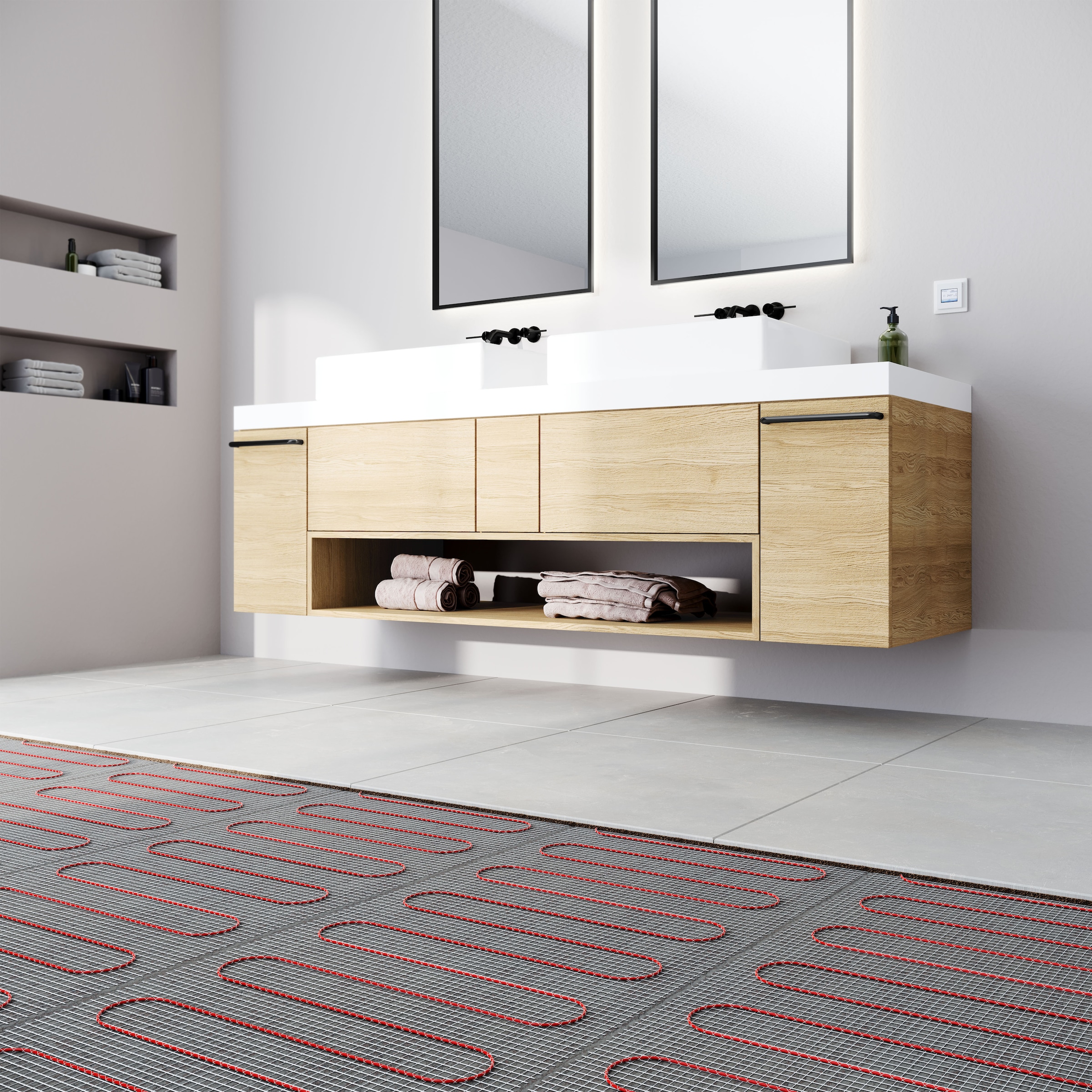 STIEBEL ELTRON Fußbodenheizung »FTM 100/6 Set  Plus«